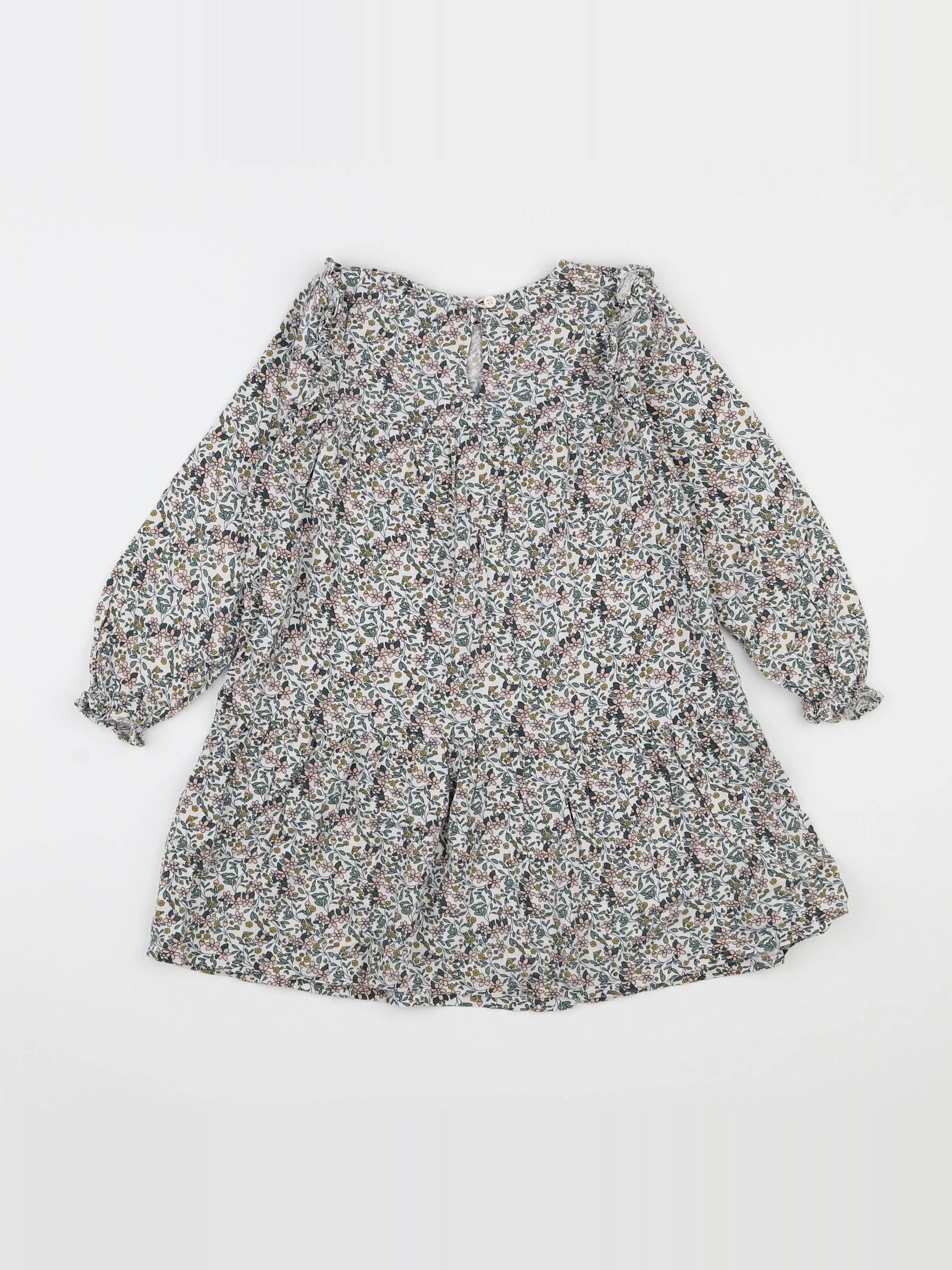 Vertbaudet - robe multicolore - 9 ans