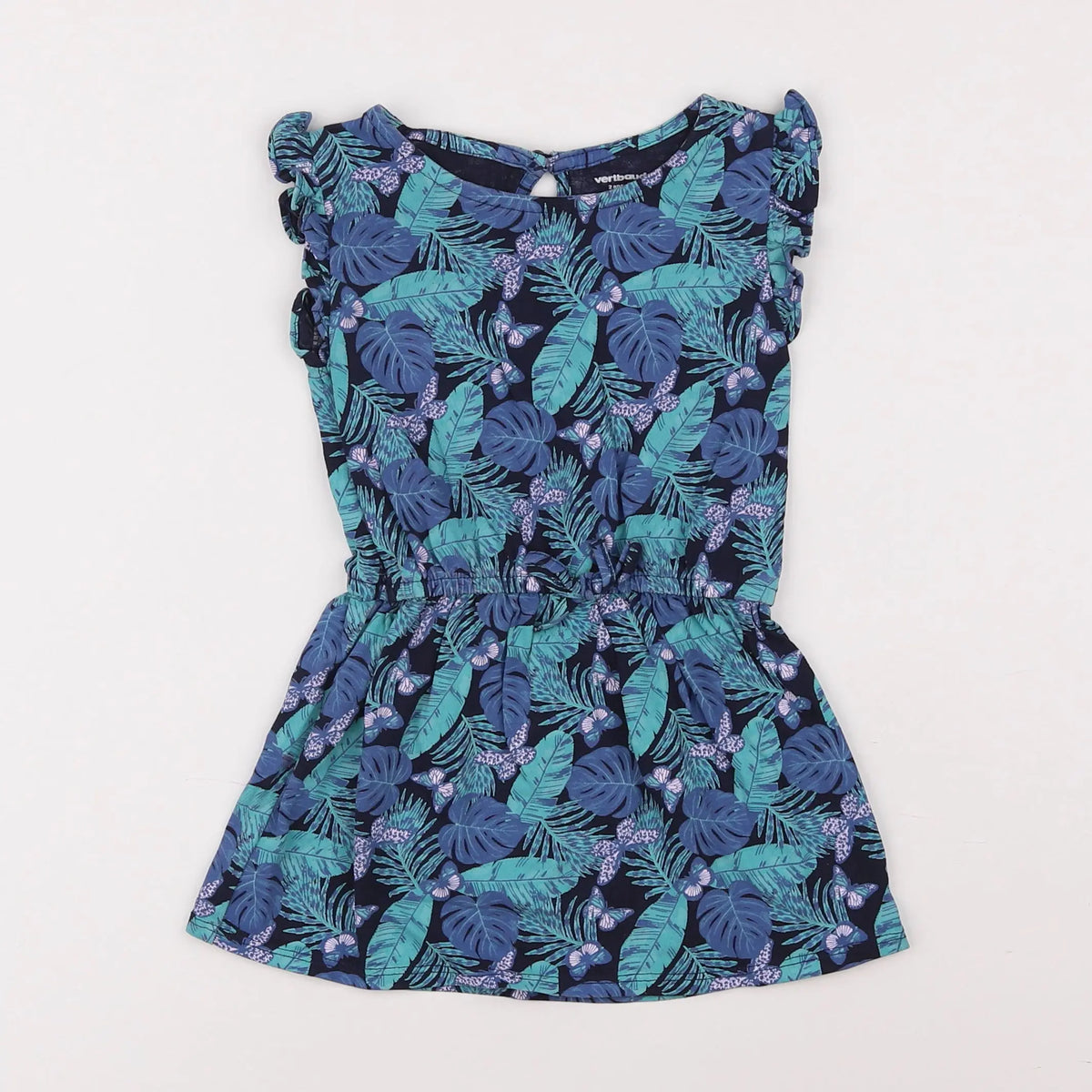 Vertbaudet - robe bleu - 2 ans