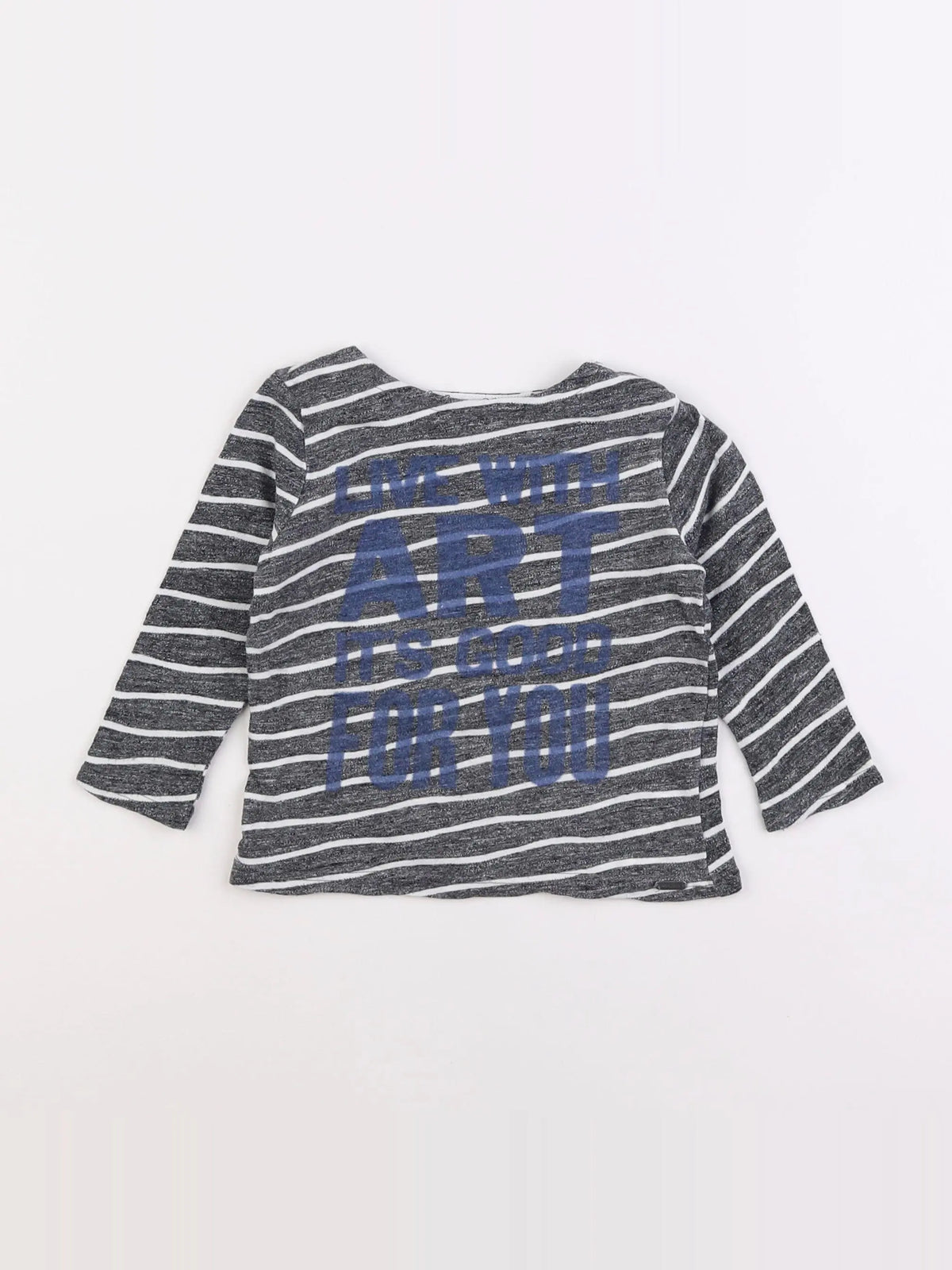 IKKS - tee-shirt gris - 18 mois