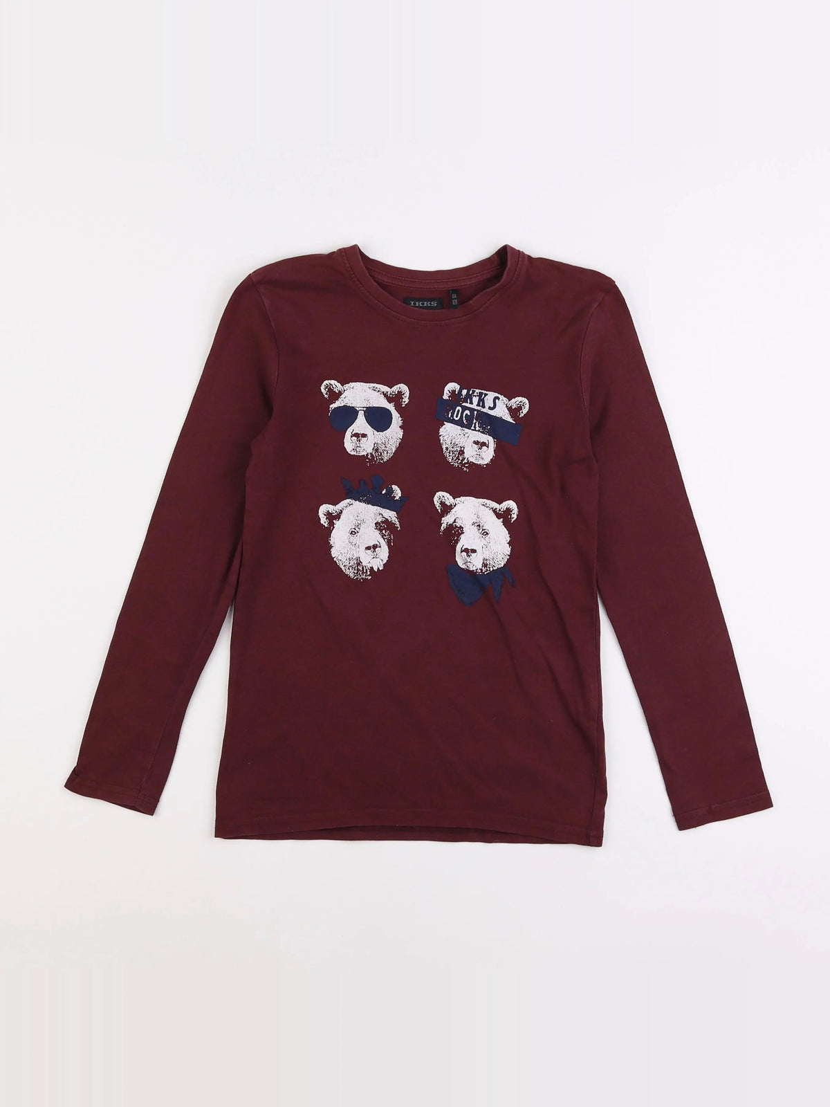 IKKS - tee-shirt rouge - 8 ans
