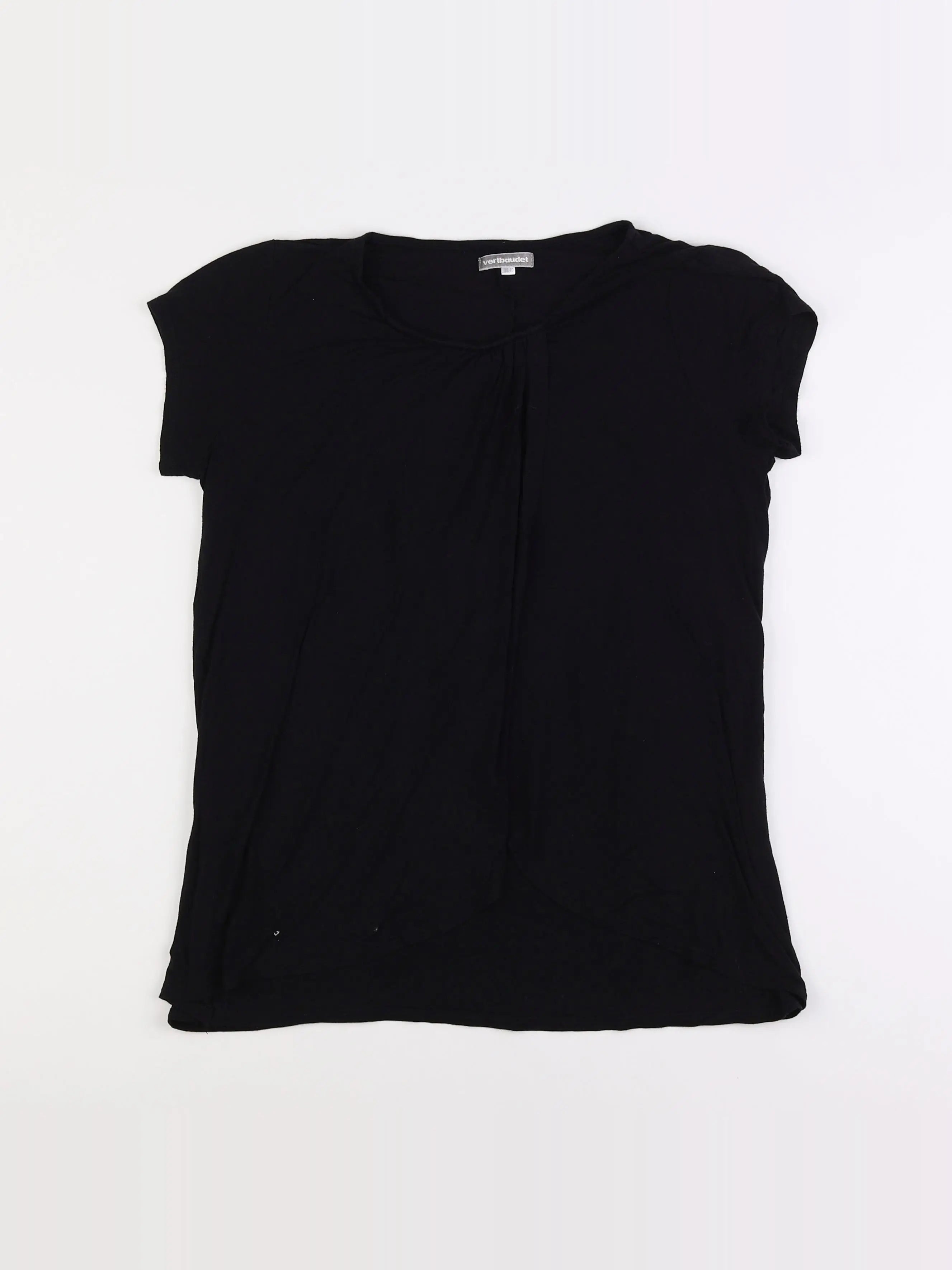 Vertbaudet - tee-shirt grossesse noir - 38 à 40