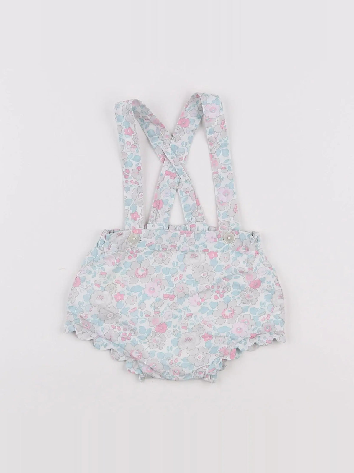 Jacadi - bloomer doublé, liberty multicolore - 3 mois