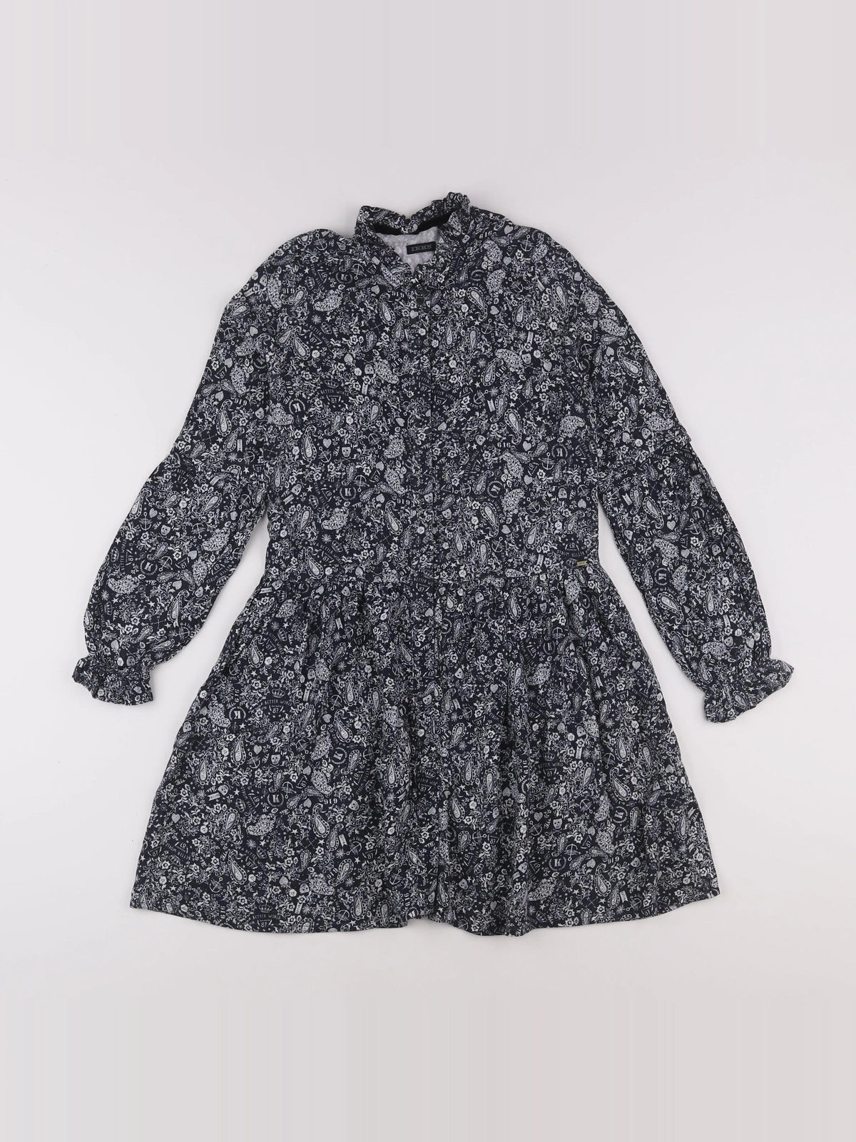 IKKS - robe noir - 10 ans