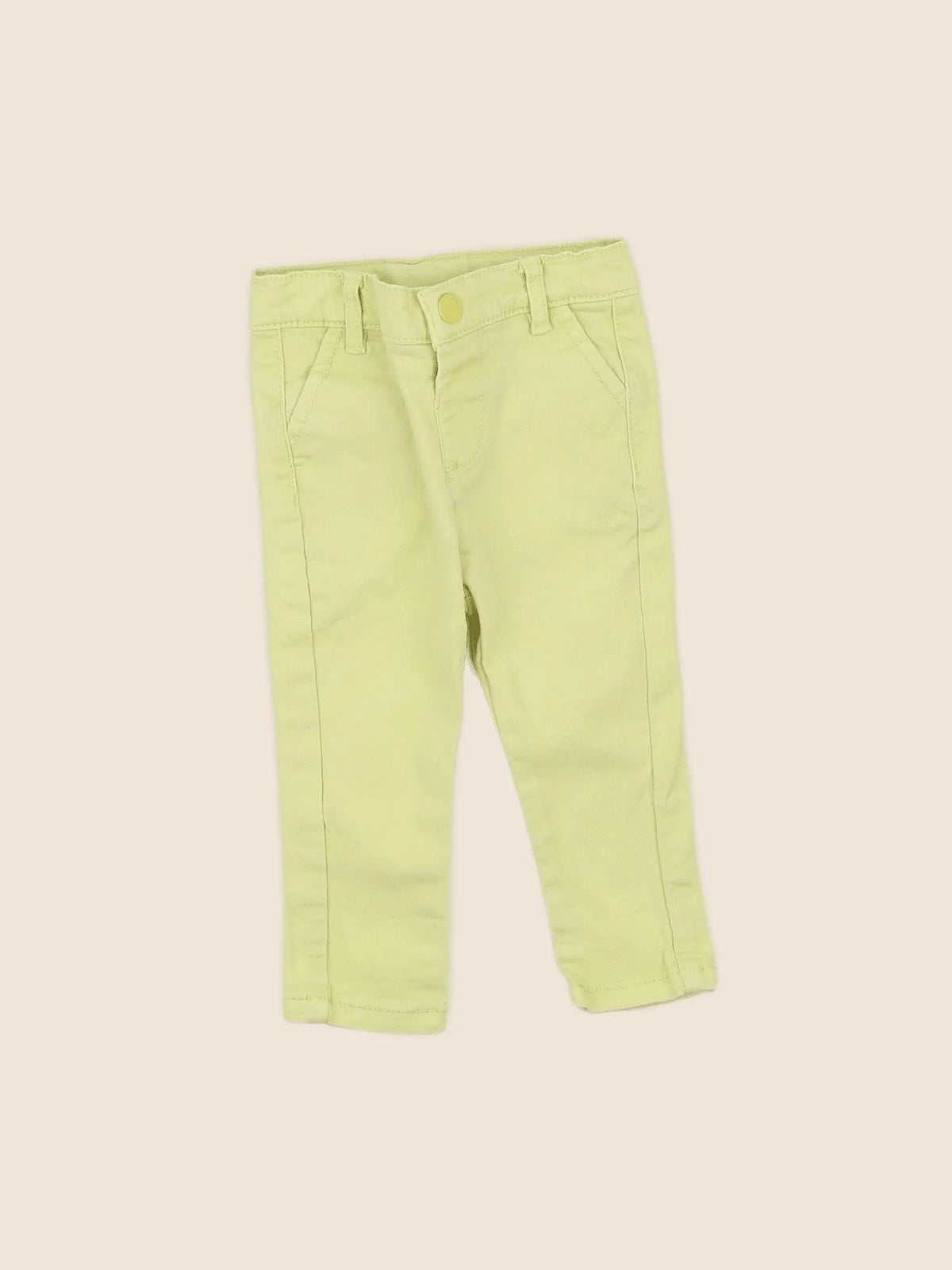 Tape à l'oeil - pantalon jaune - 6 mois