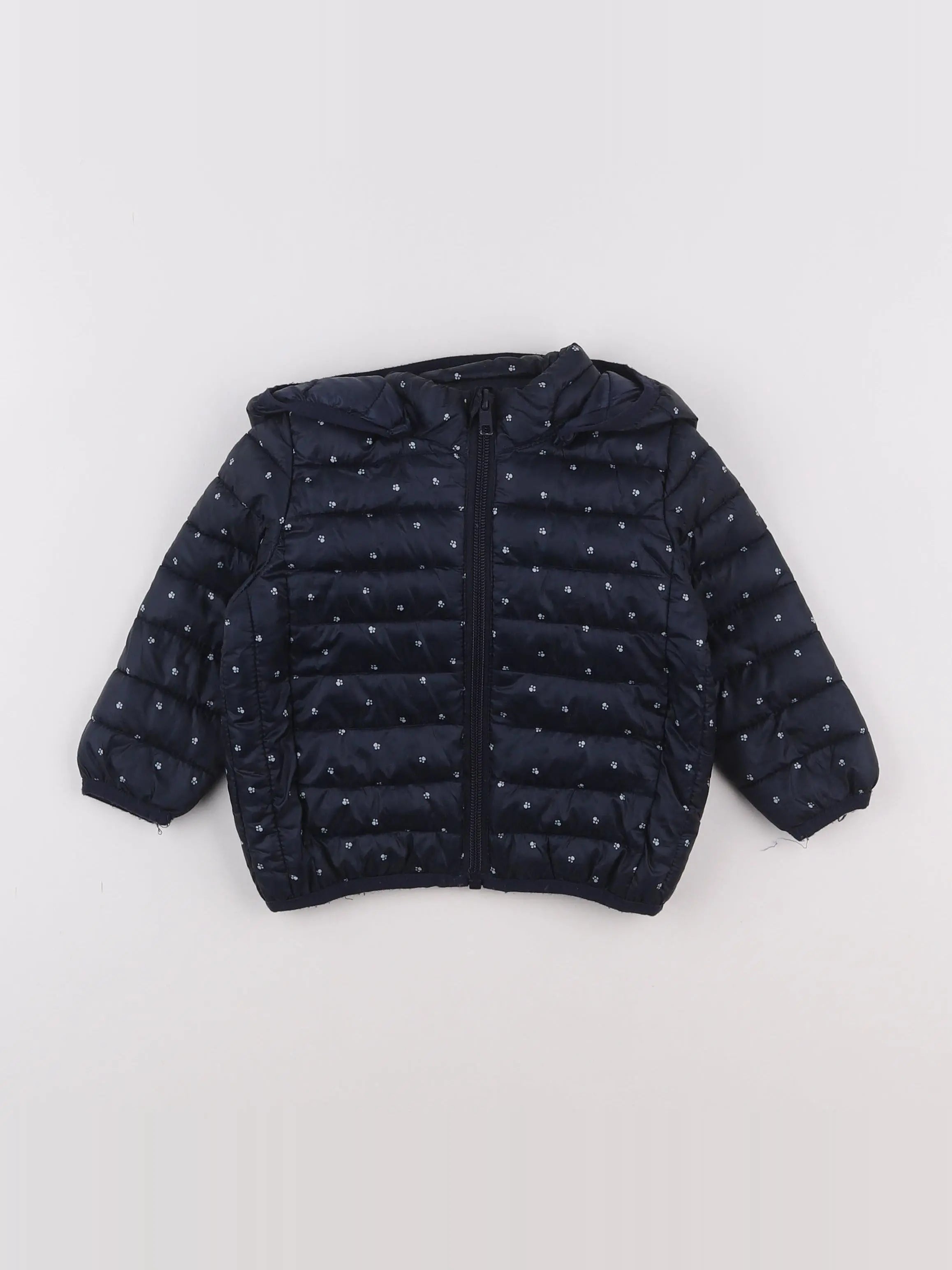 Boutchou - doudoune bleu - 12 mois