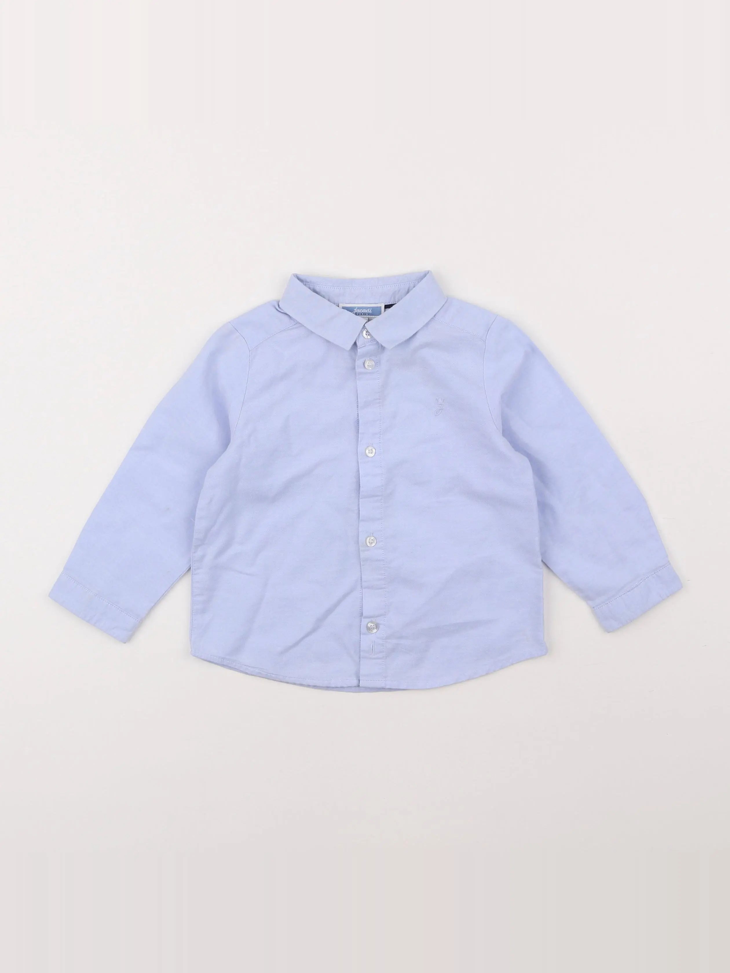 Jacadi - chemise bleu - 18 mois