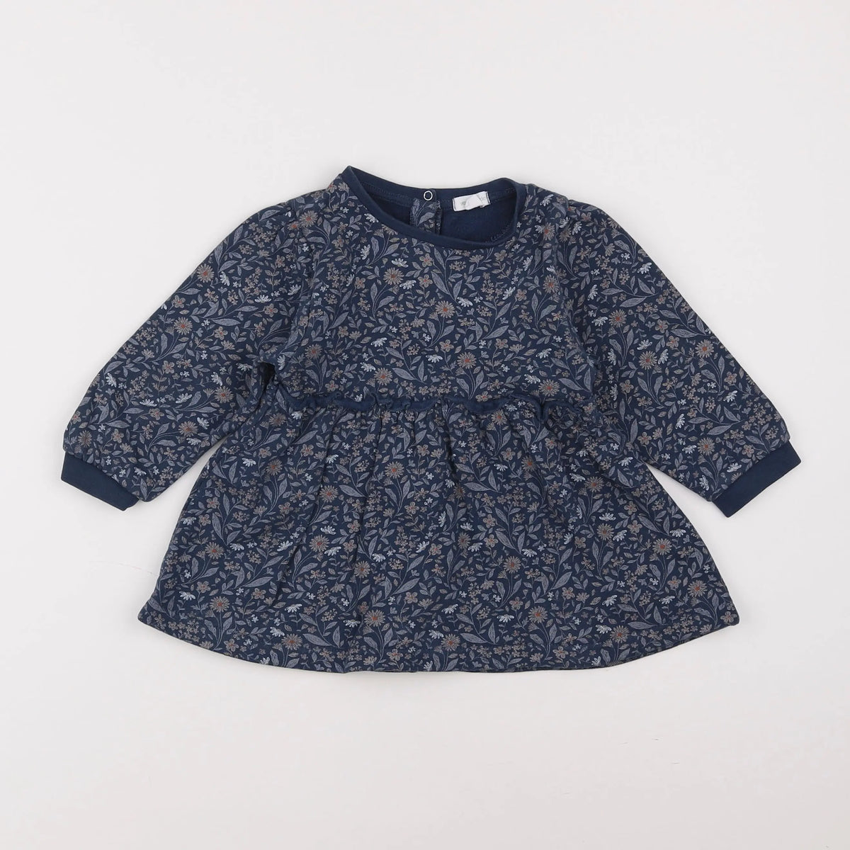 Vertbaudet - robe bleu - 2 ans