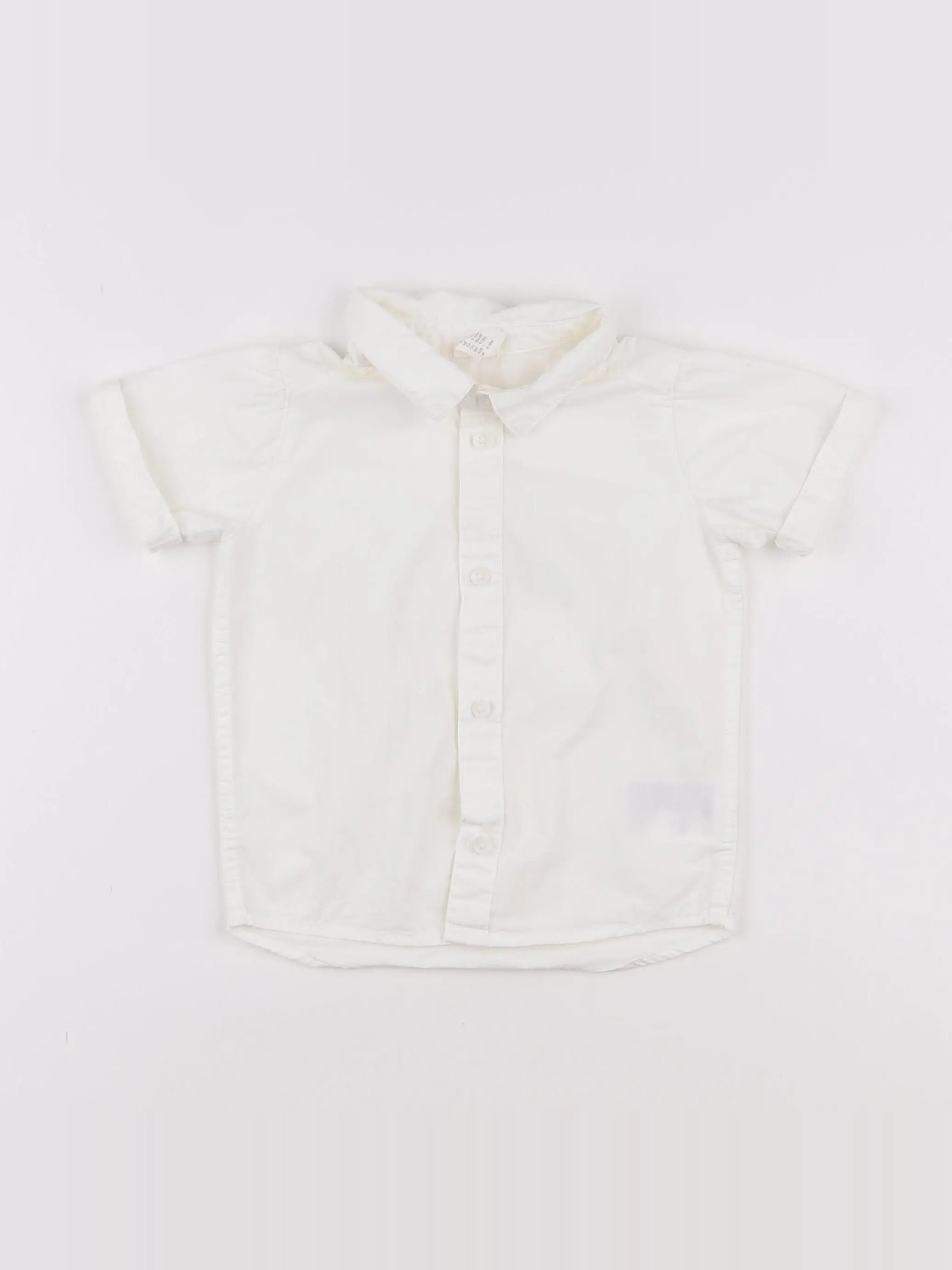 H&M - chemise blanc - 12 mois