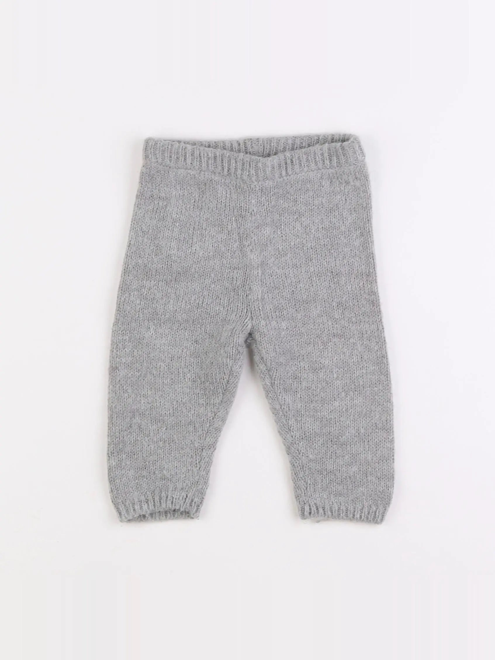 Bonton - pantalon gris - 6 mois