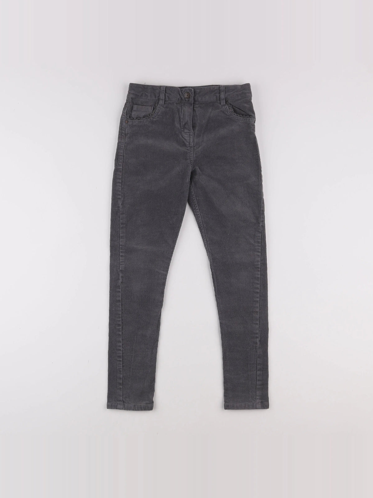 Vertbaudet - pantalon gris - 10 ans