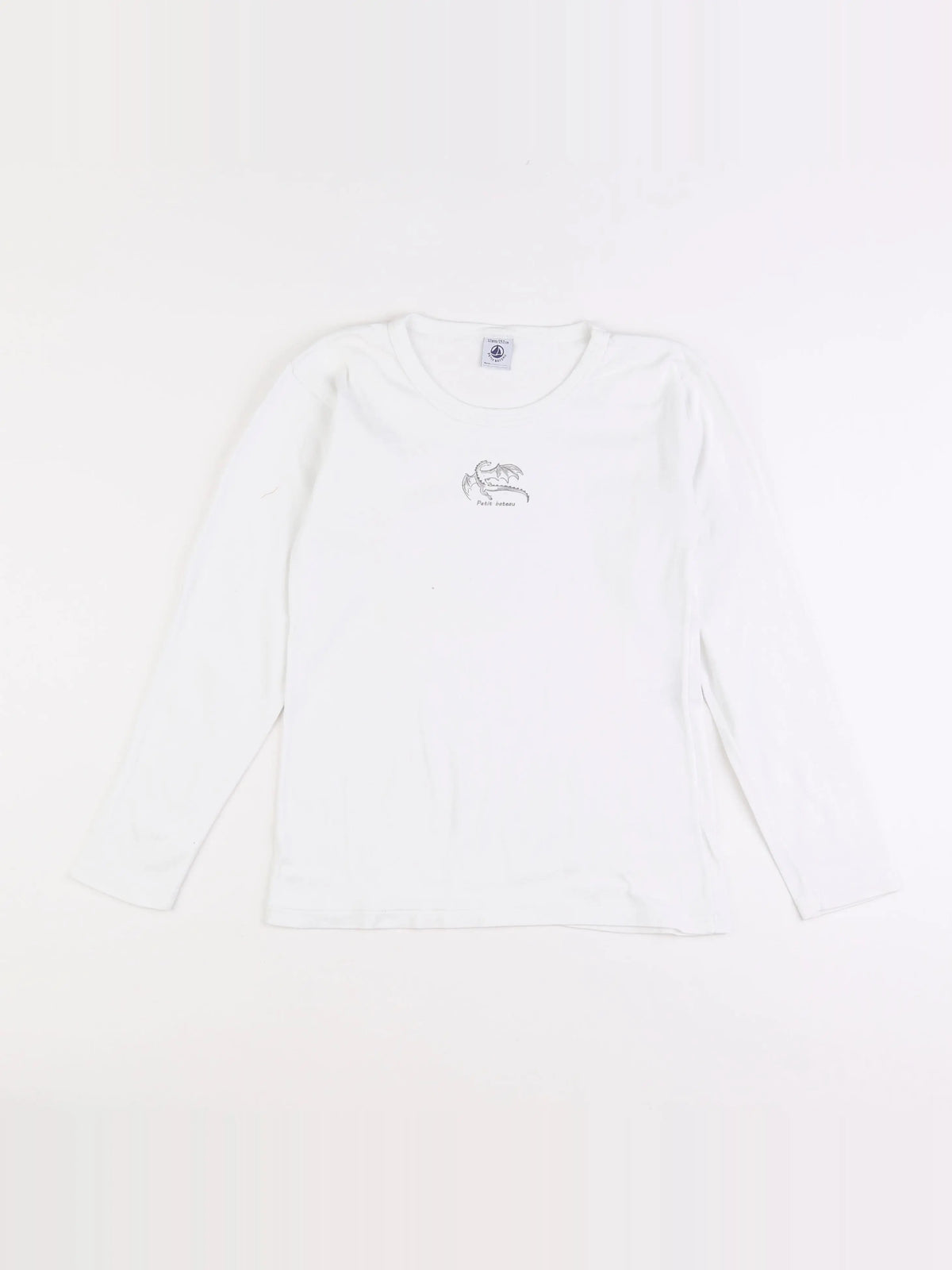 Petit Bateau - maillot de corps blanc - 12 ans