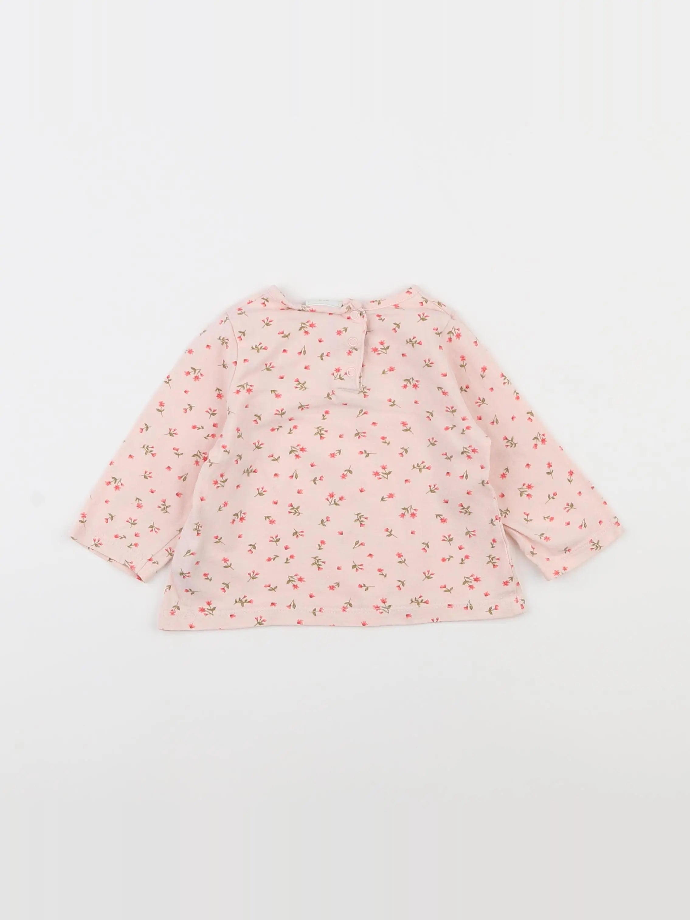 Tape à l'oeil - tee-shirt rose - 9 mois