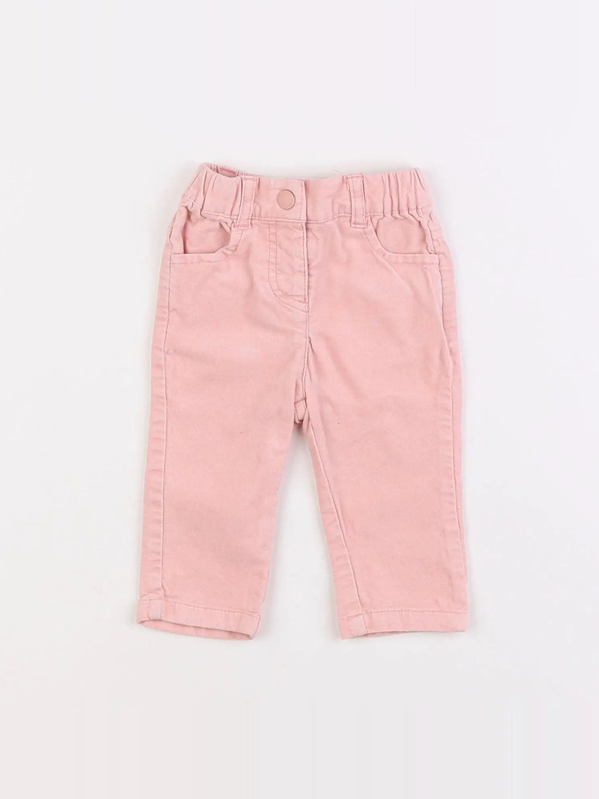 Vertbaudet - pantalon rose - 3 mois