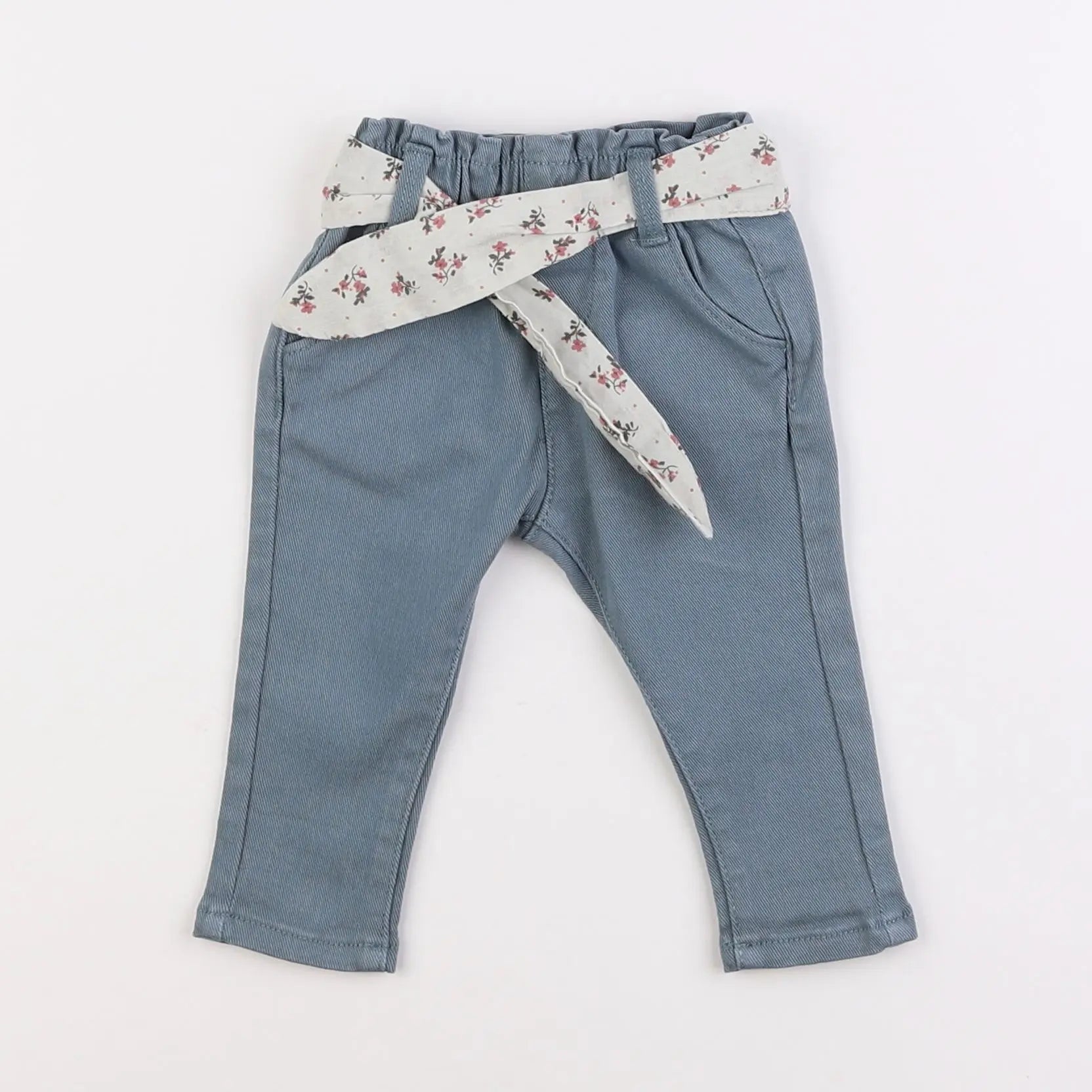 Vertbaudet - jean bleu - 3 mois