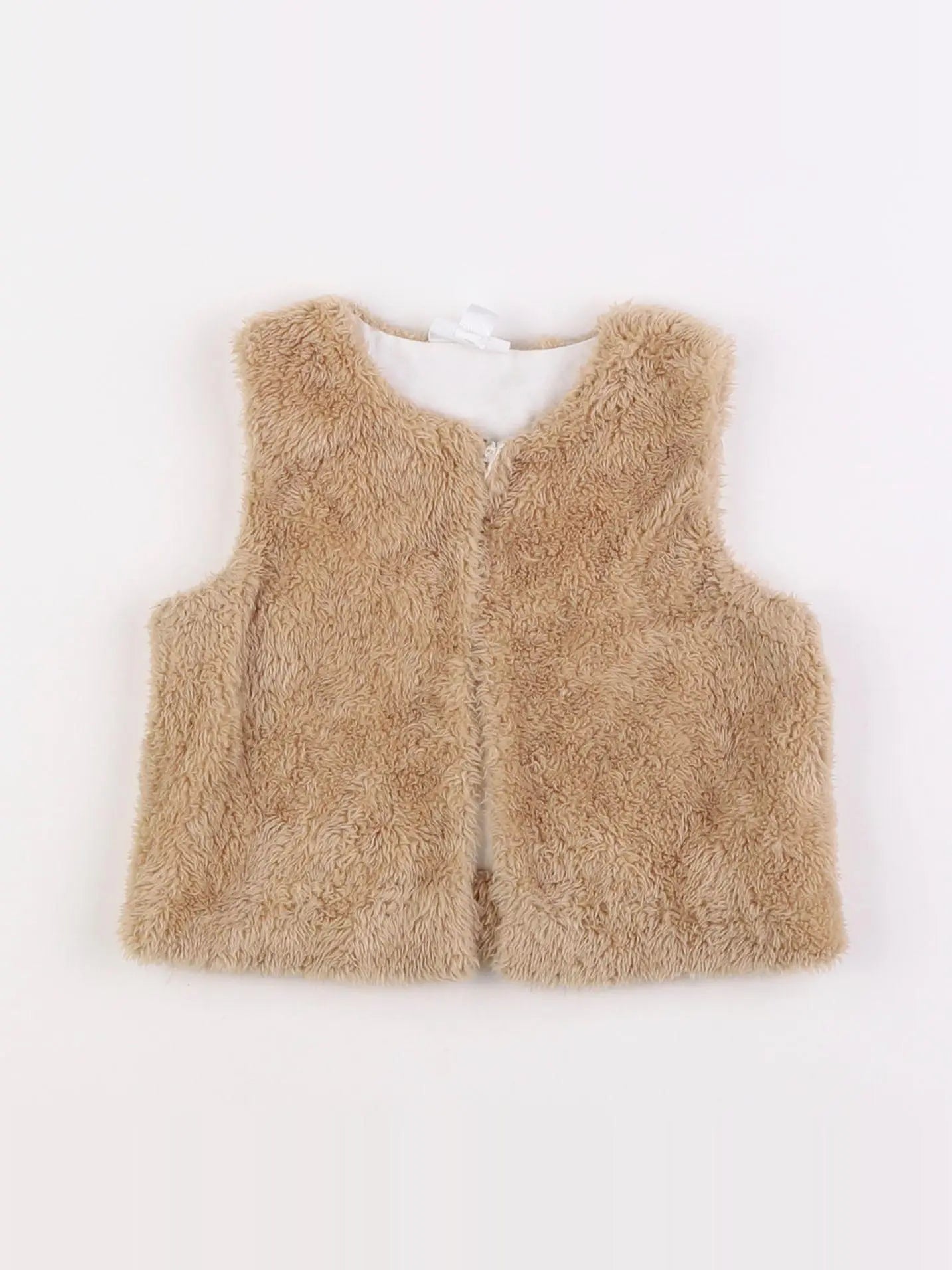 Vertbaudet - gilet marron - 9 mois