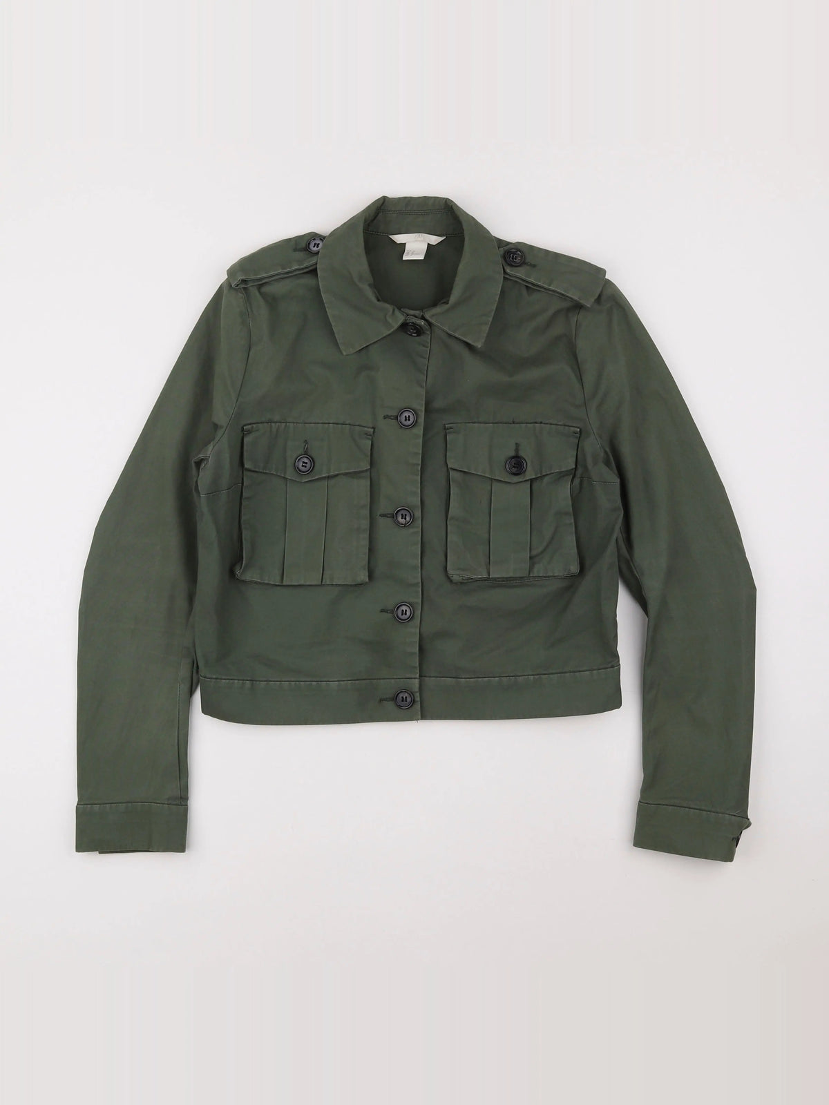 H&M - veste grossesse vert - 36