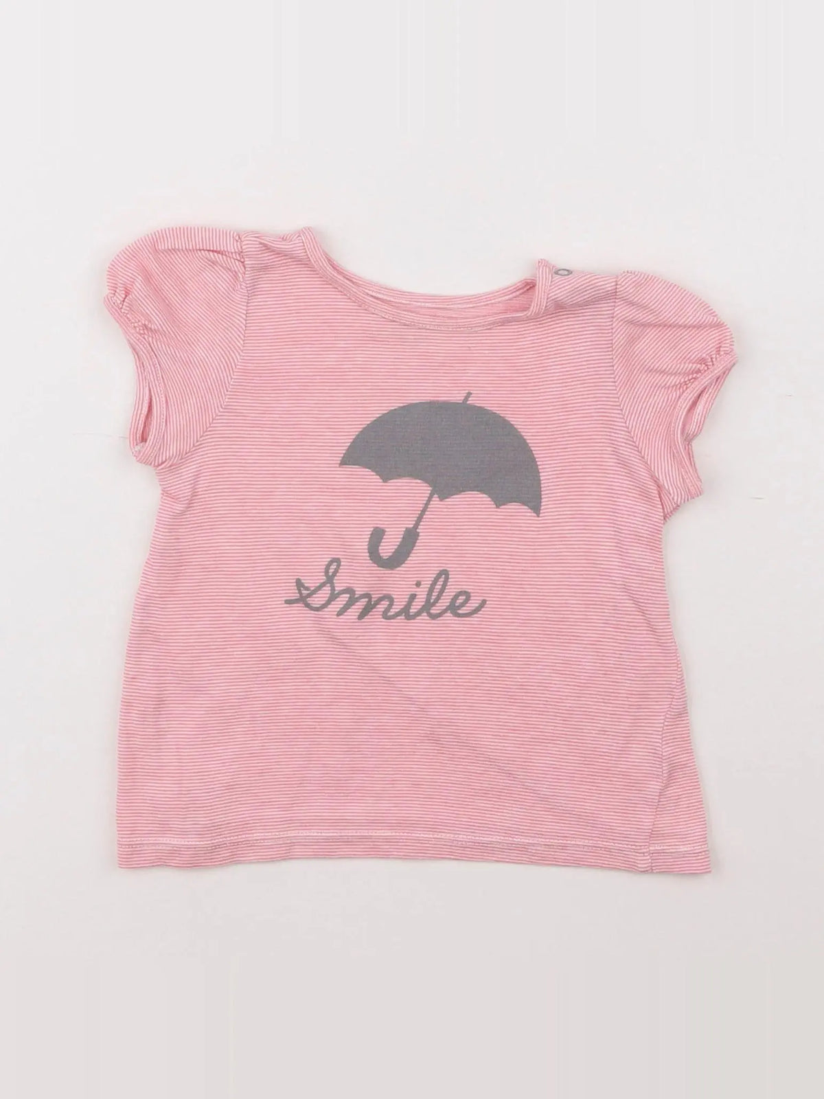 Boutchou - tee-shirt rouge - 6 mois