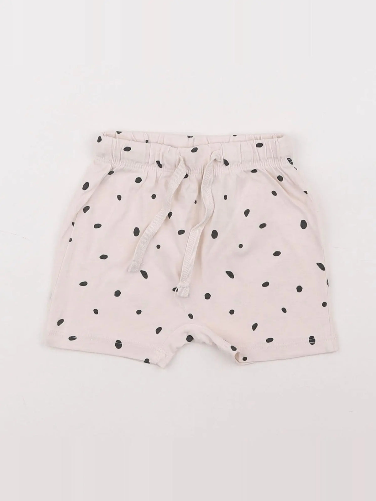 H&M - short beige - 6 mois