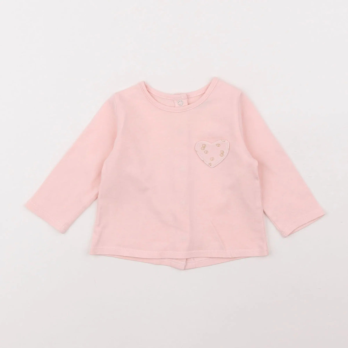 Vertbaudet - tee-shirt rose - 3 mois