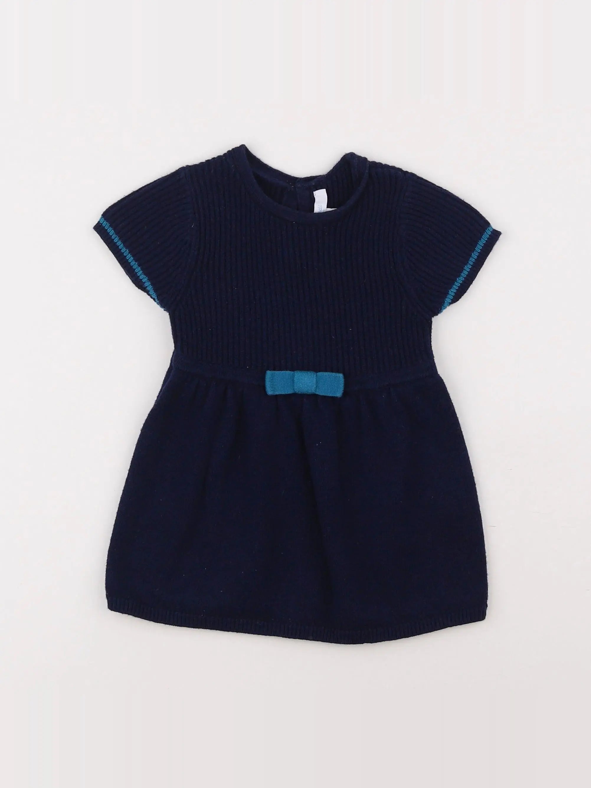 Jacadi - robe bleu - 12 mois