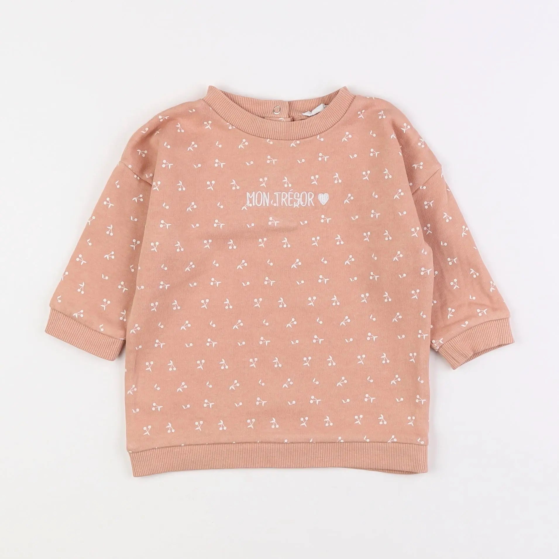 Vertbaudet - robe rose - 9 mois