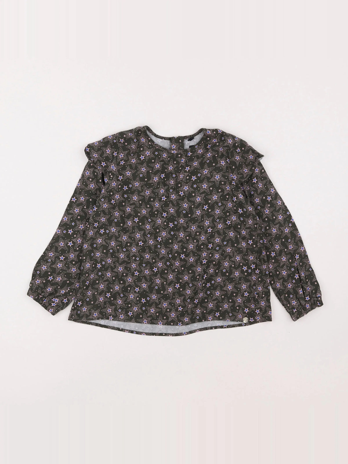 IKKS - blouse vert - 6 ans