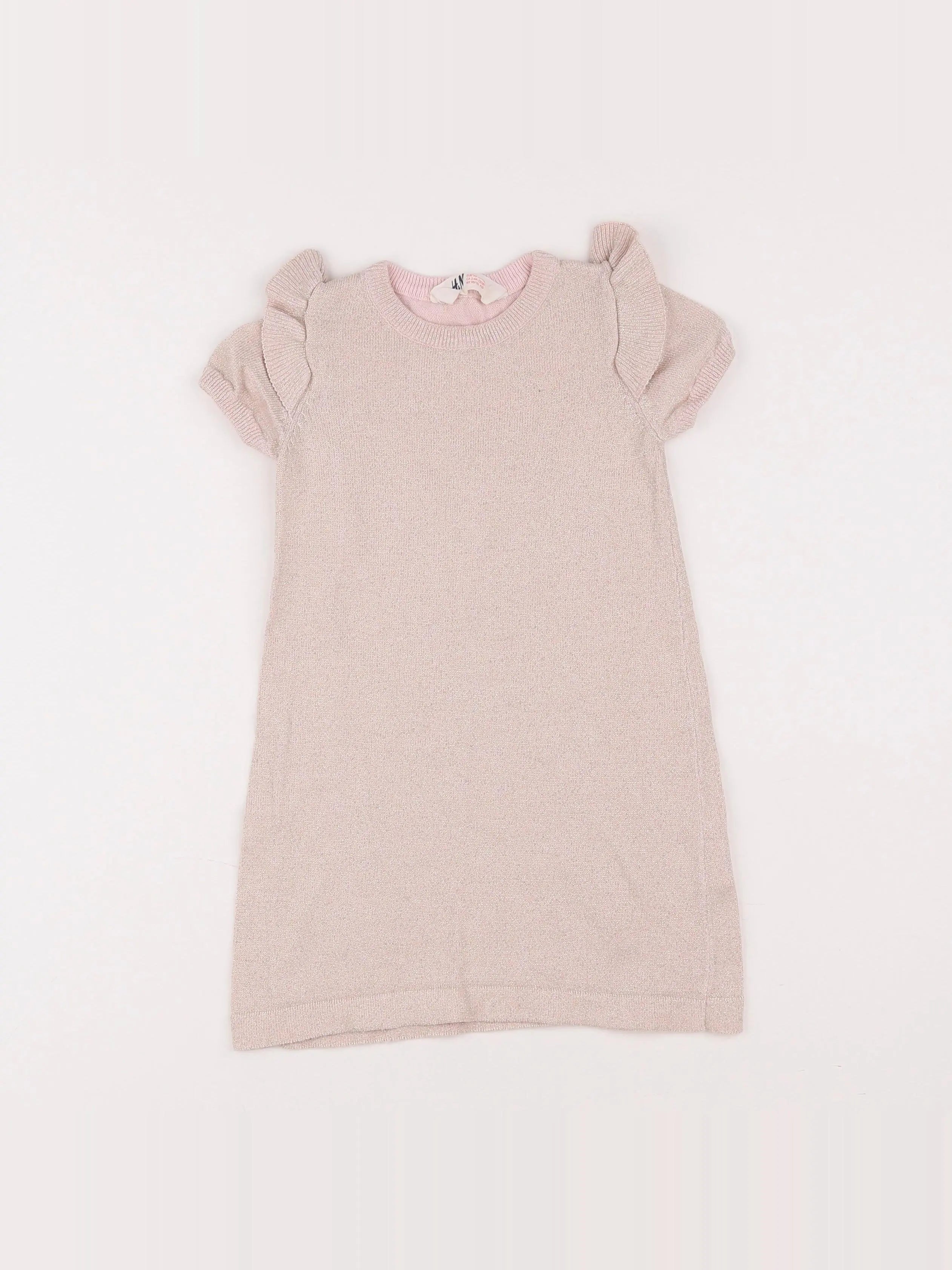 IKKS - robe or, rose - 2/3 ans