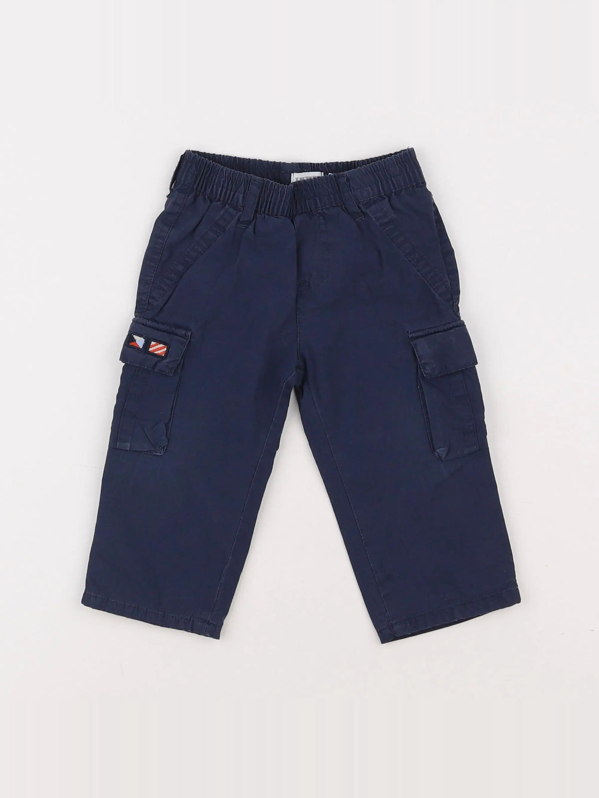 IKKS - pantalon bleu - 12 mois