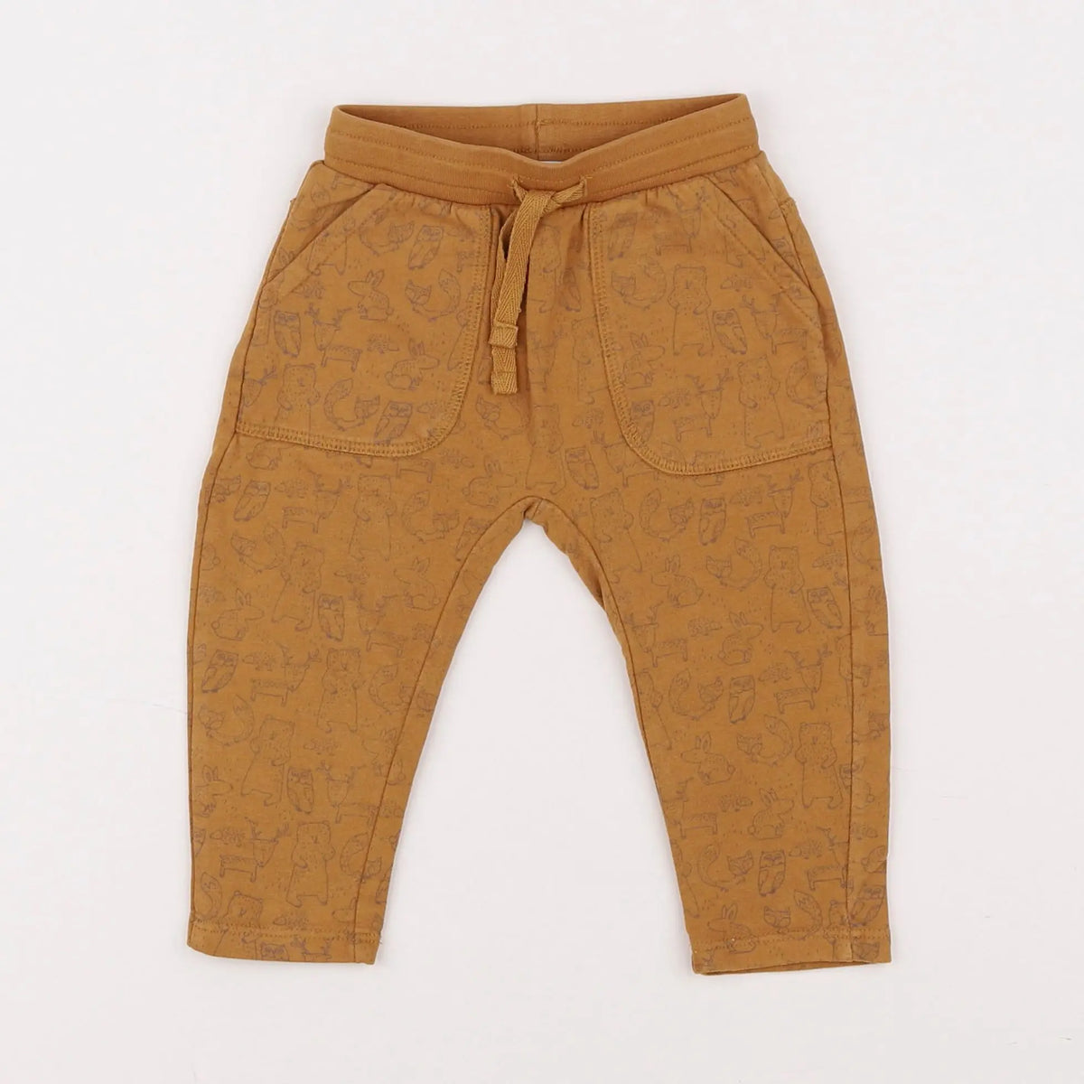 Vertbaudet - pantalon marron - 6 mois