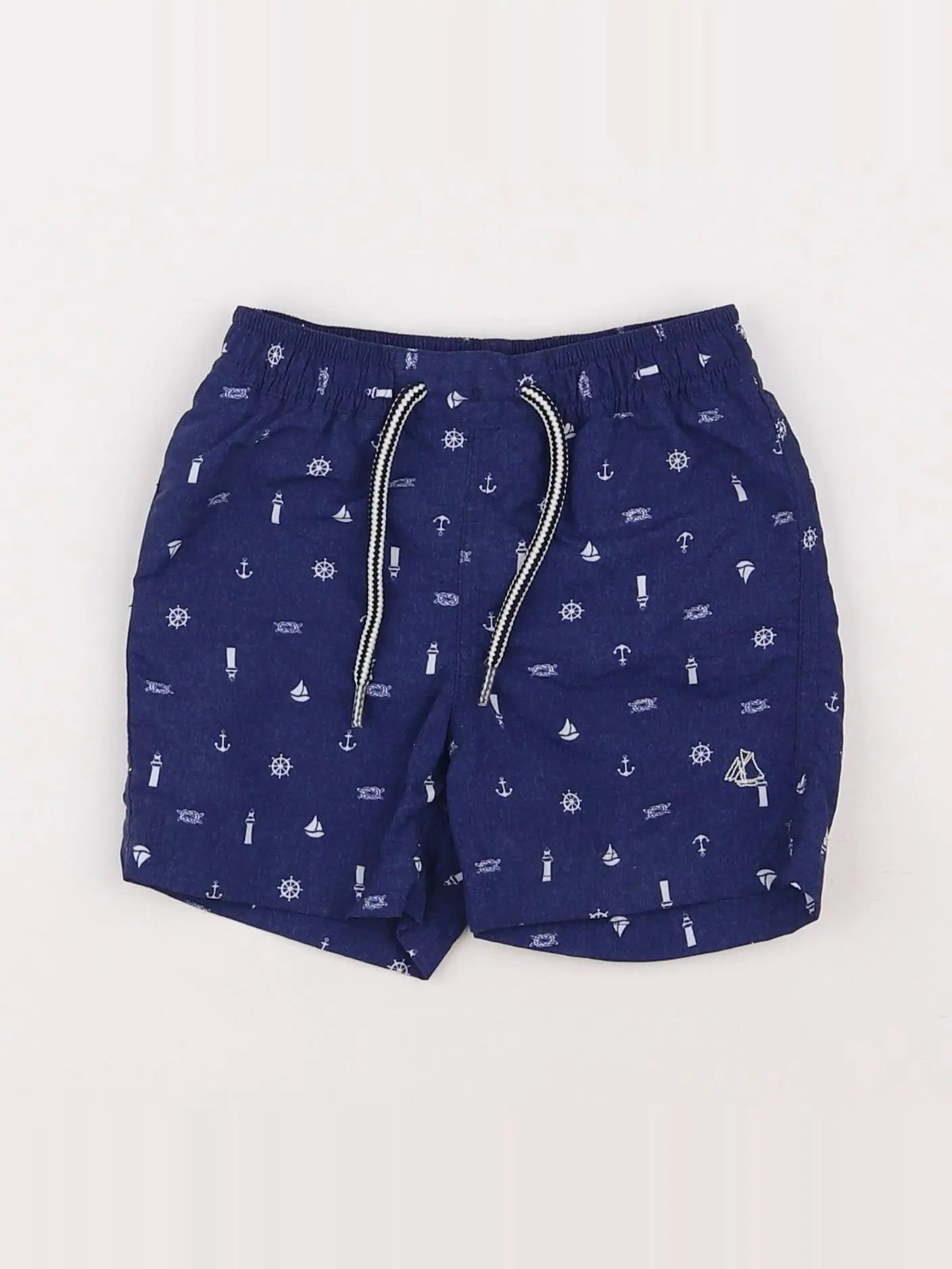 Petit Bateau - maillot de bain bleu - 6 mois