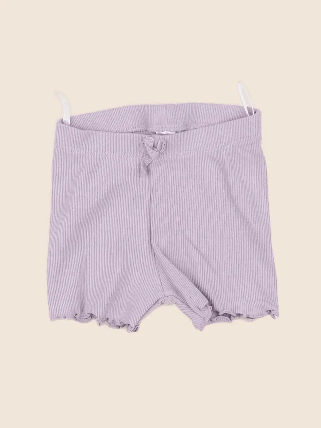 H&M - short violet - 3/6 mois