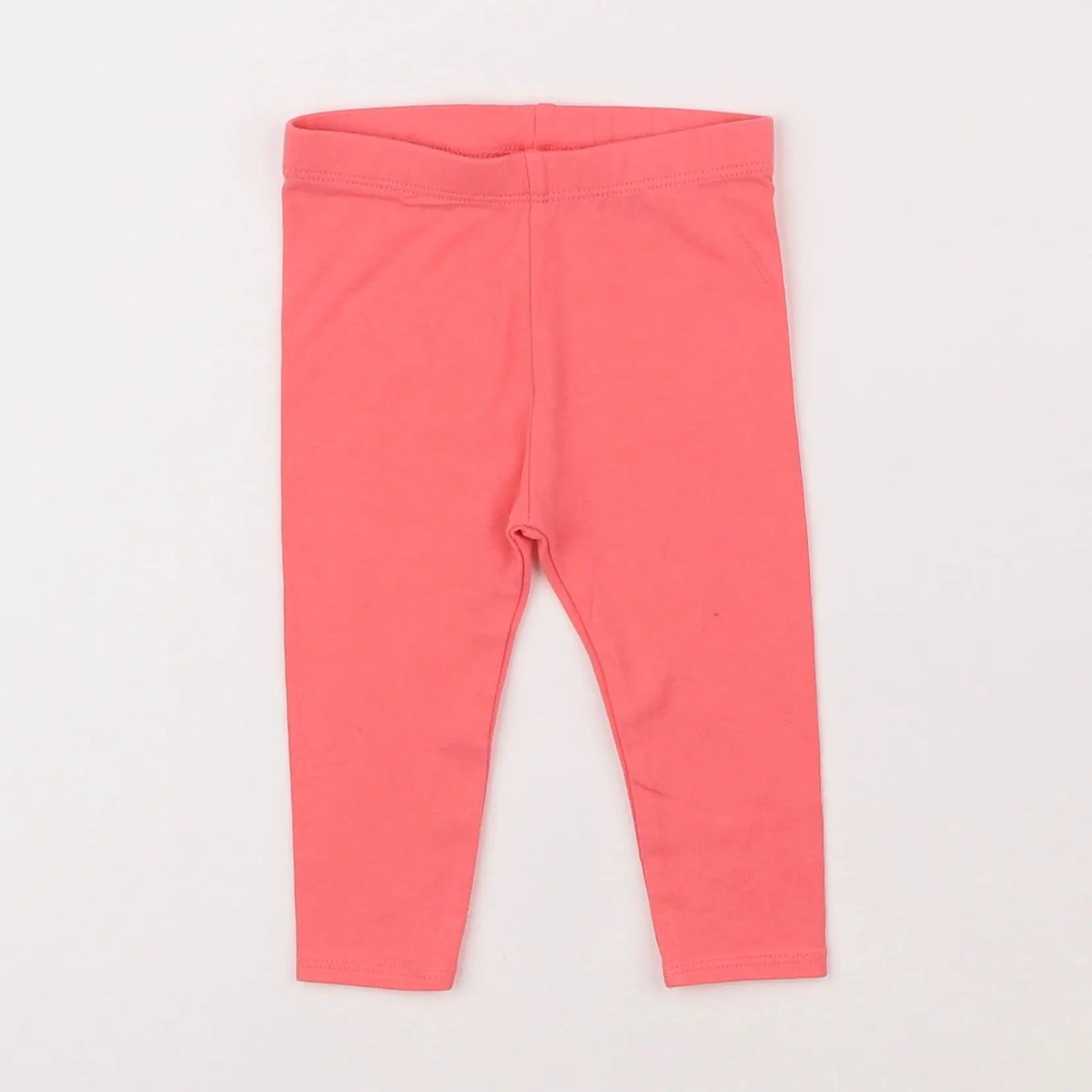 Vertbaudet - legging orange - 6 mois