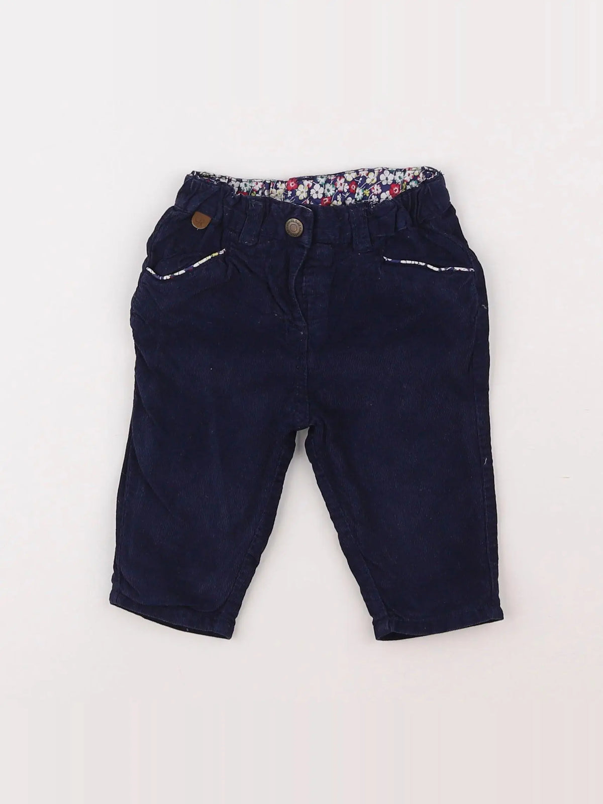 Cadet Rousselle - pantalon bleu - 6 mois
