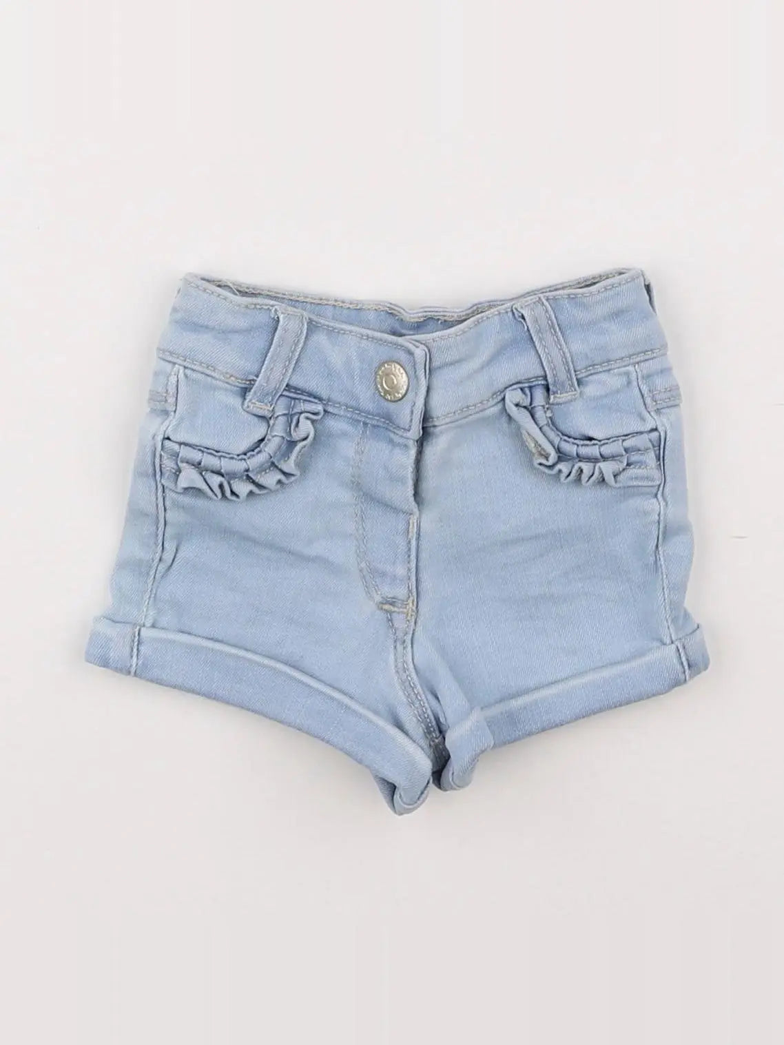 Tape à l'oeil - short bleu - 3 mois