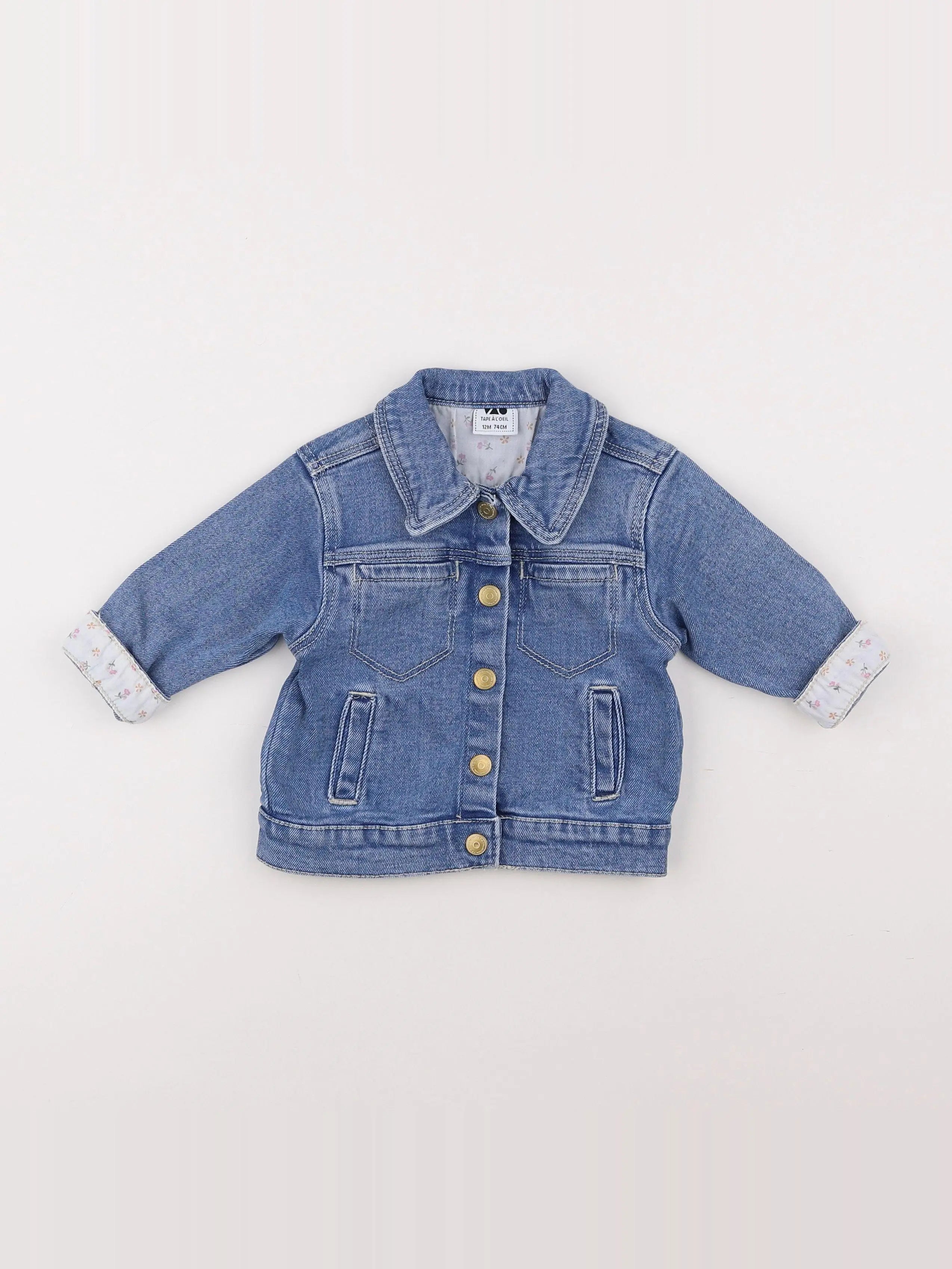 Tape à l'oeil - veste bleu - 12 mois