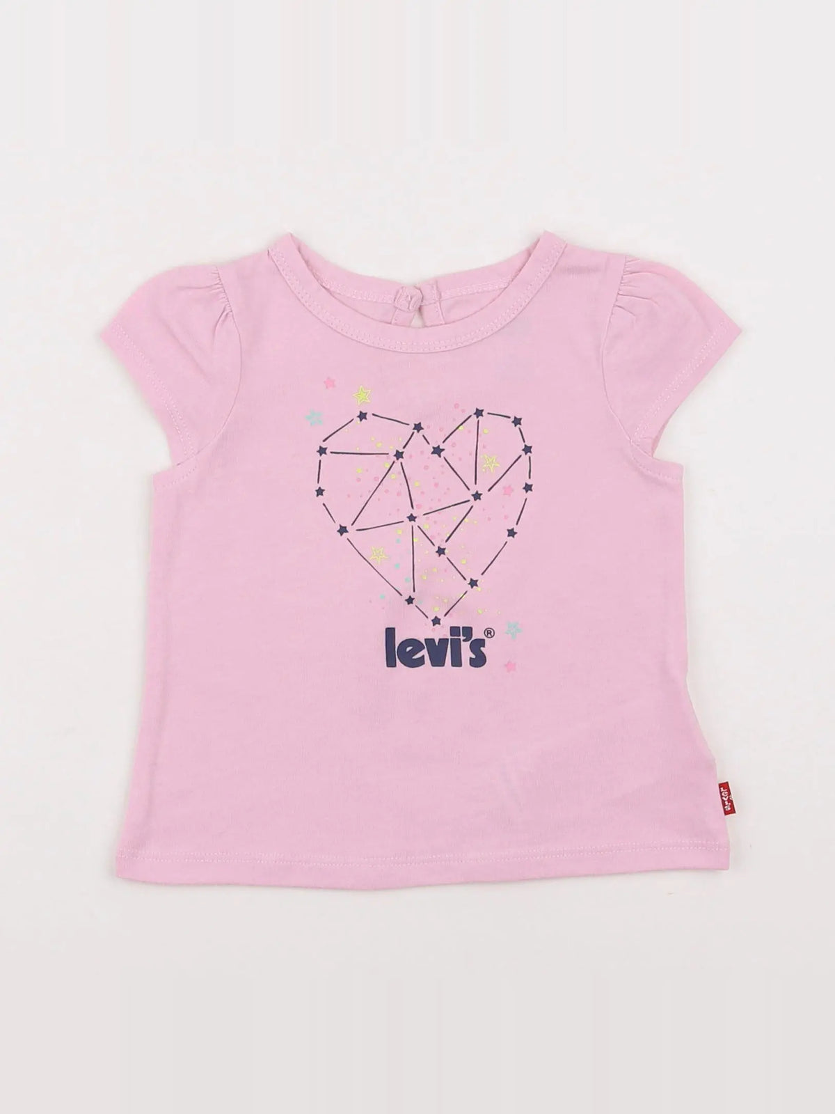Levi's - tee-shirt rose - 12 mois