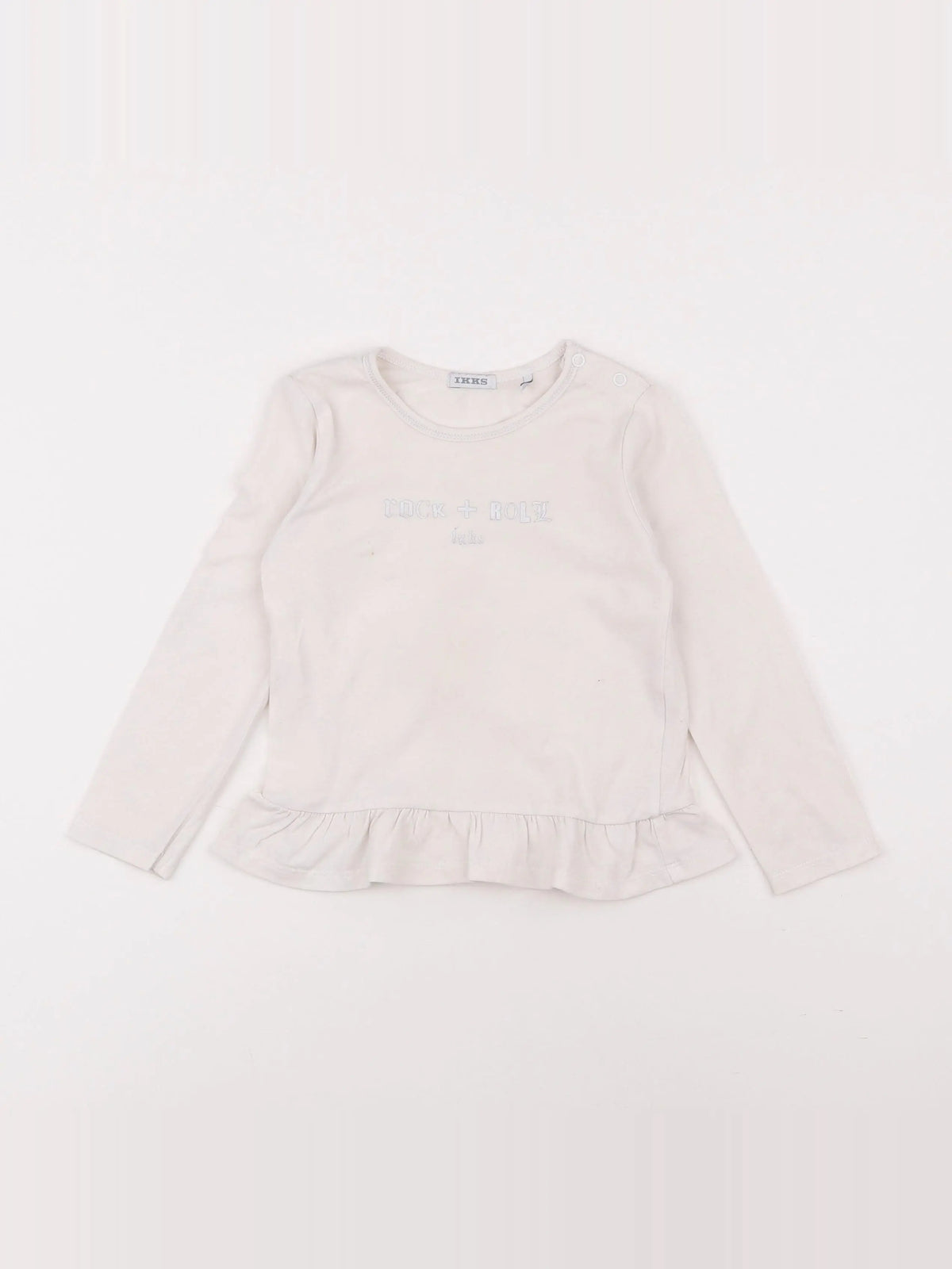 IKKS - tee-shirt beige - 3 ans