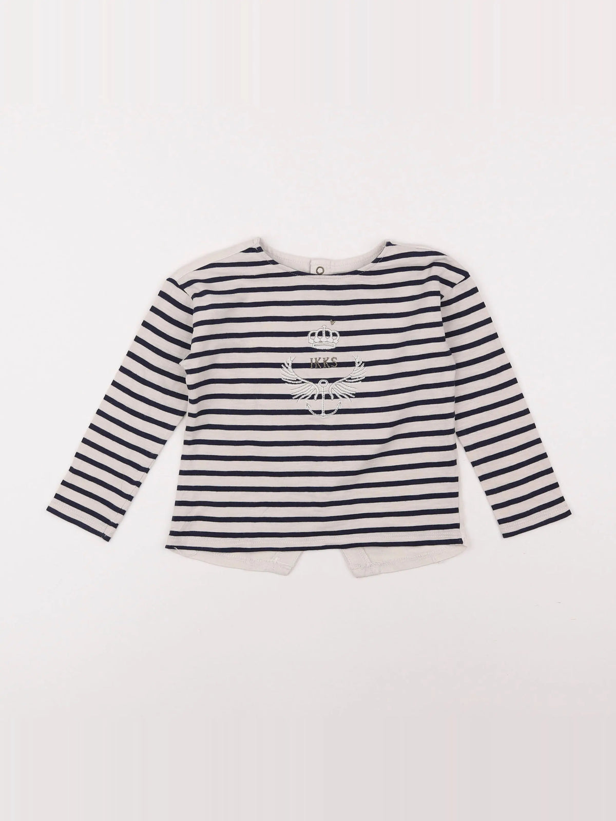 IKKS - tee-shirt beige, noir - 3 ans