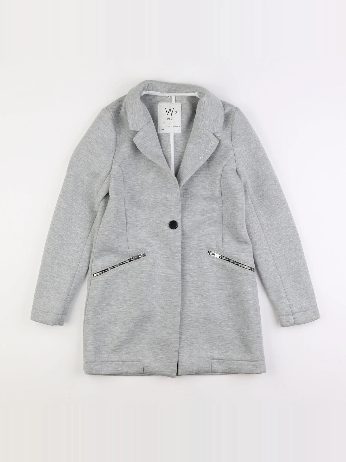 IKKS - manteau gris - 12 ans