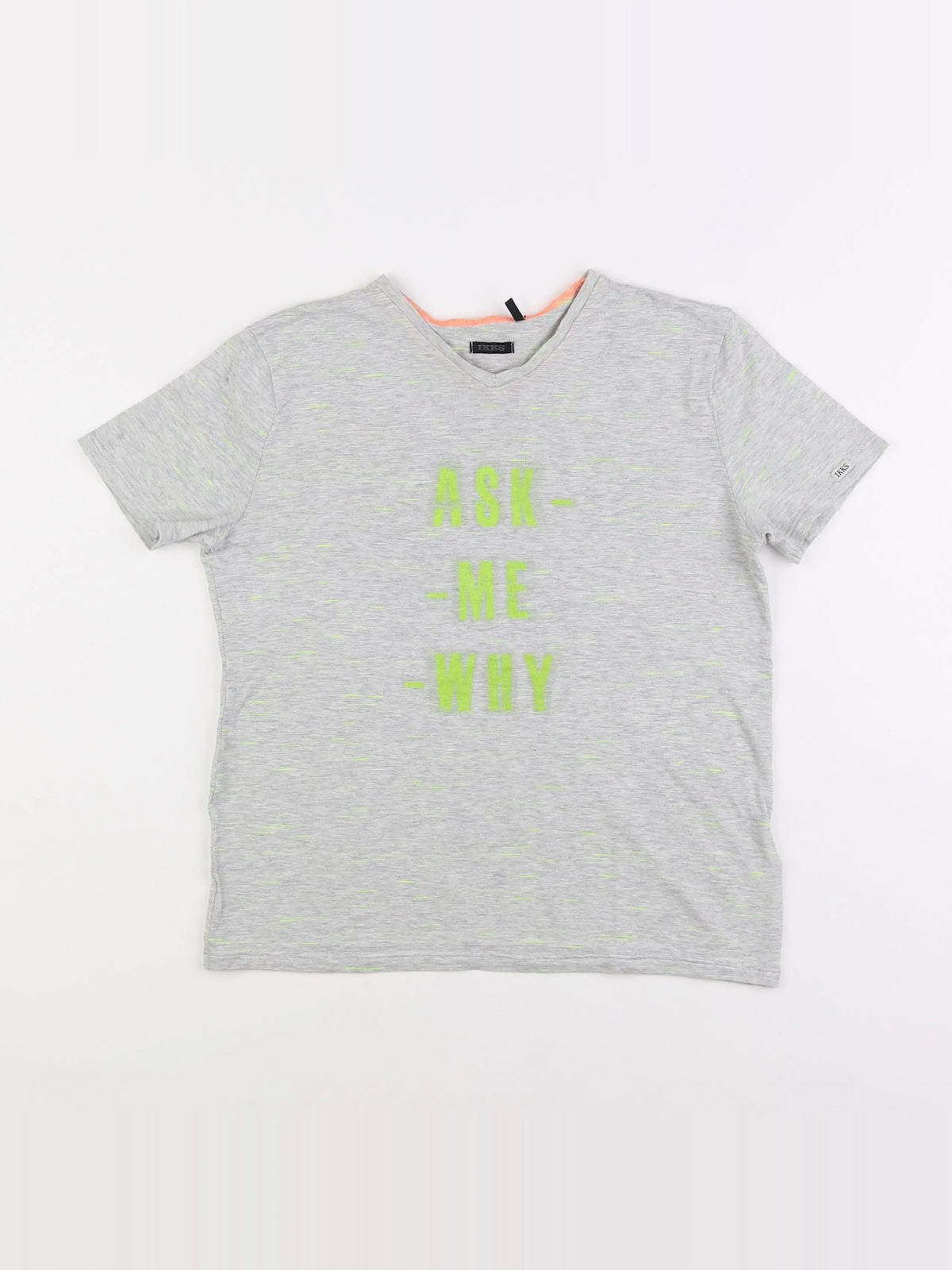 IKKS - tee-shirt gris - 12 ans