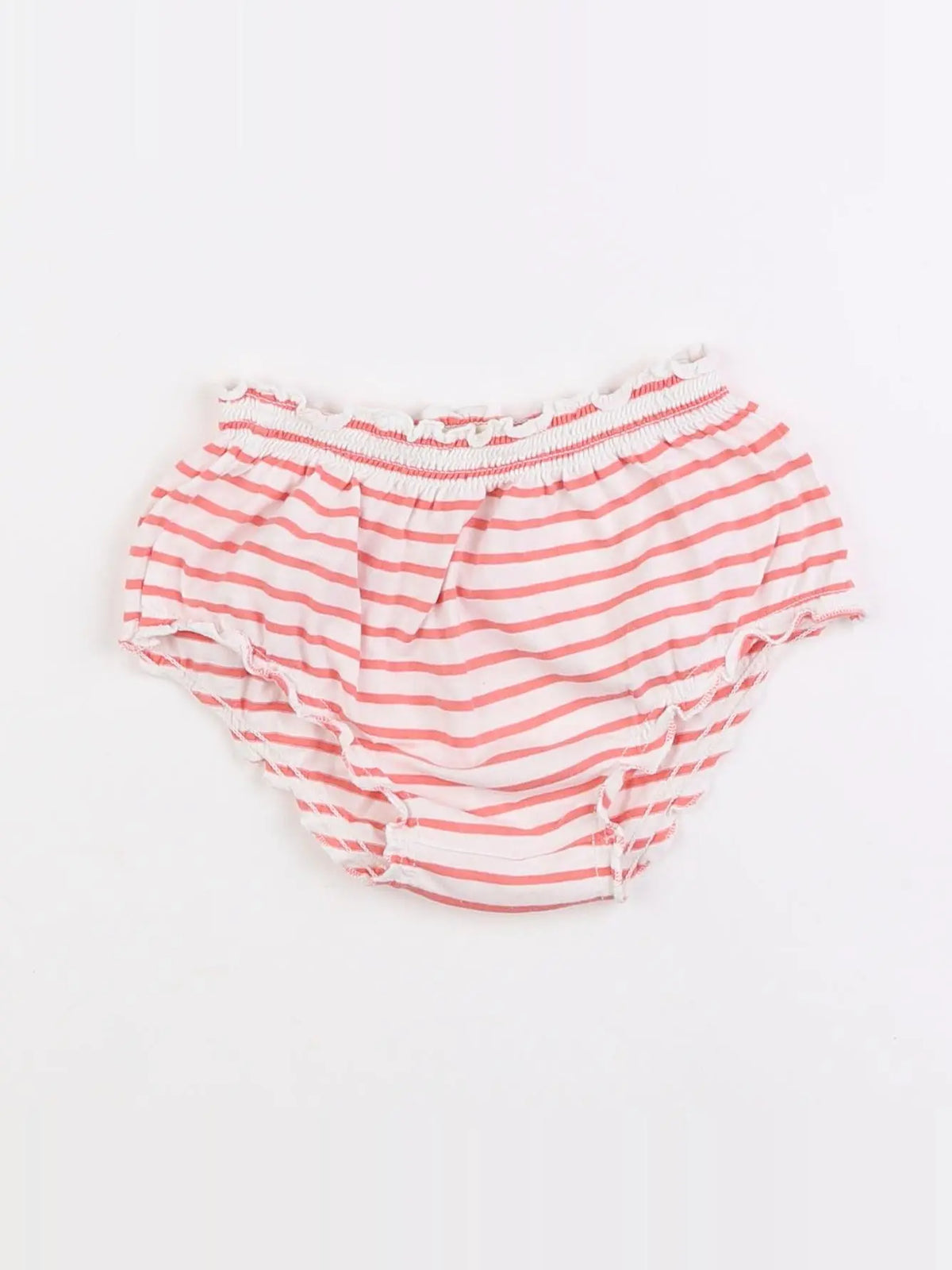 Bouchara - bloomer rose, blanc - 6 mois