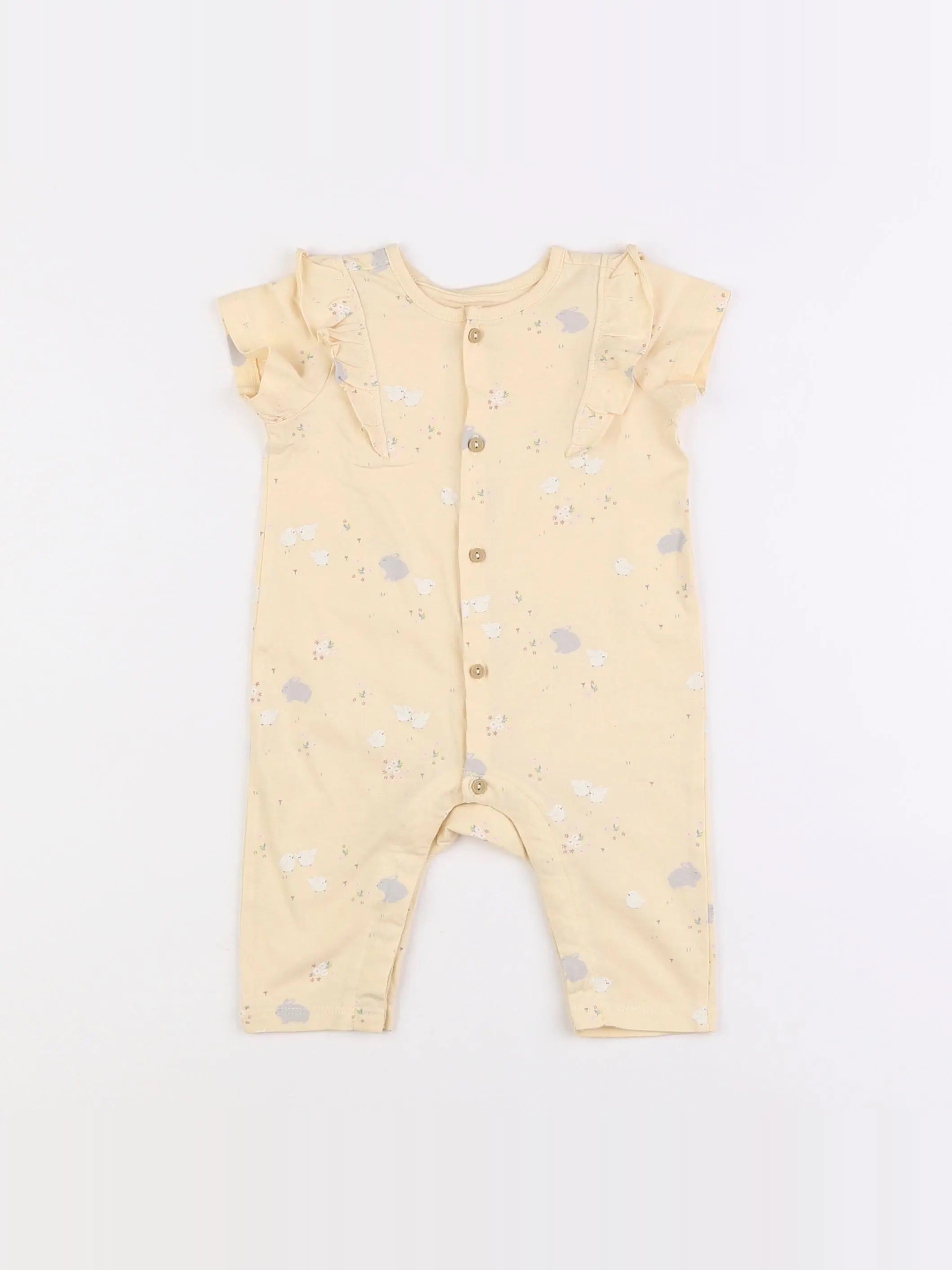 H&M - combinaison jaune - 3 mois
