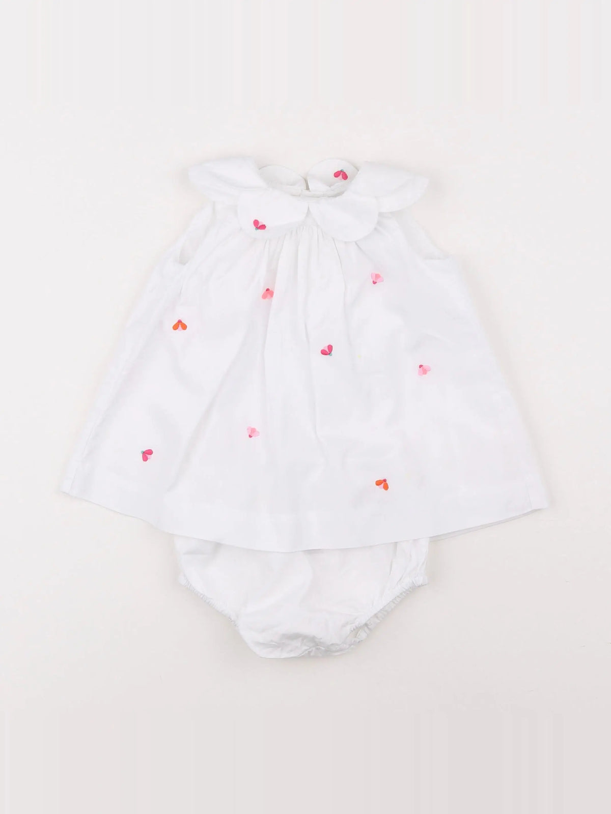Jacadi - robe blanc - 6 mois