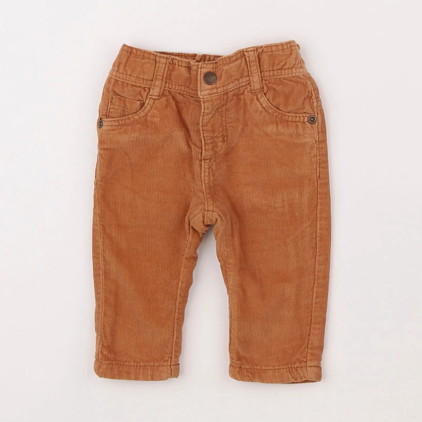 Vertbaudet - pantalon marron - 3 mois