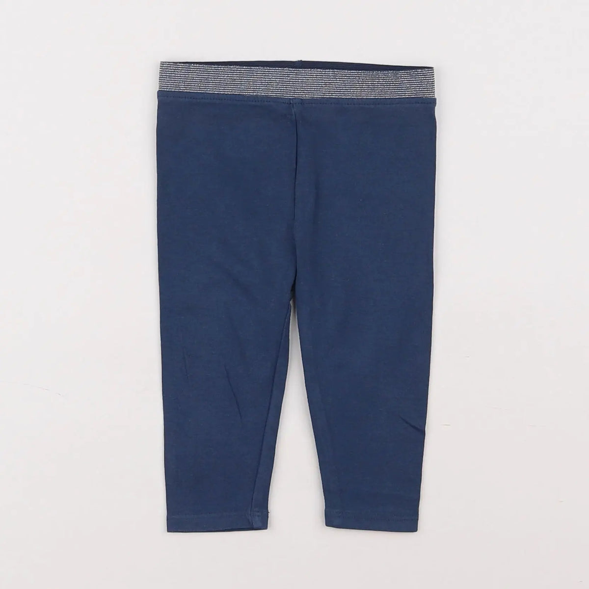Vertbaudet - legging bleu - 6 mois