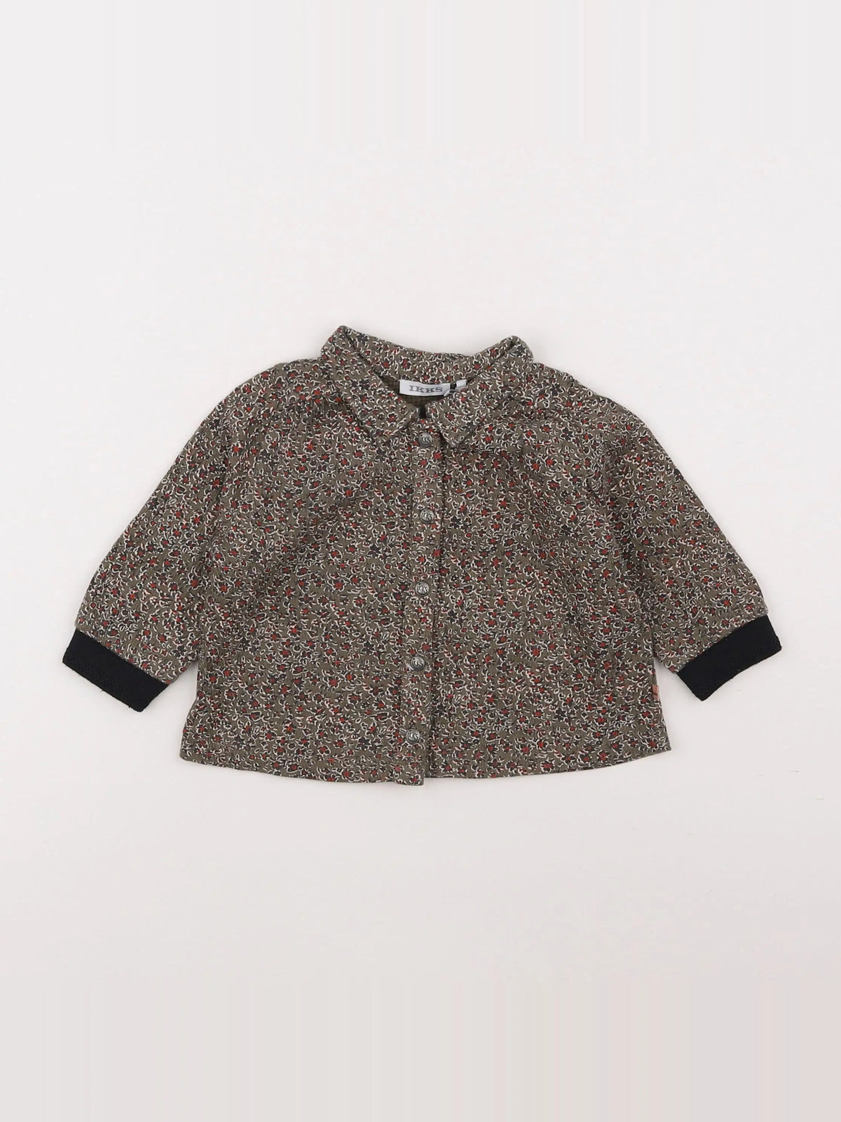 IKKS - blouse vert - 6 mois