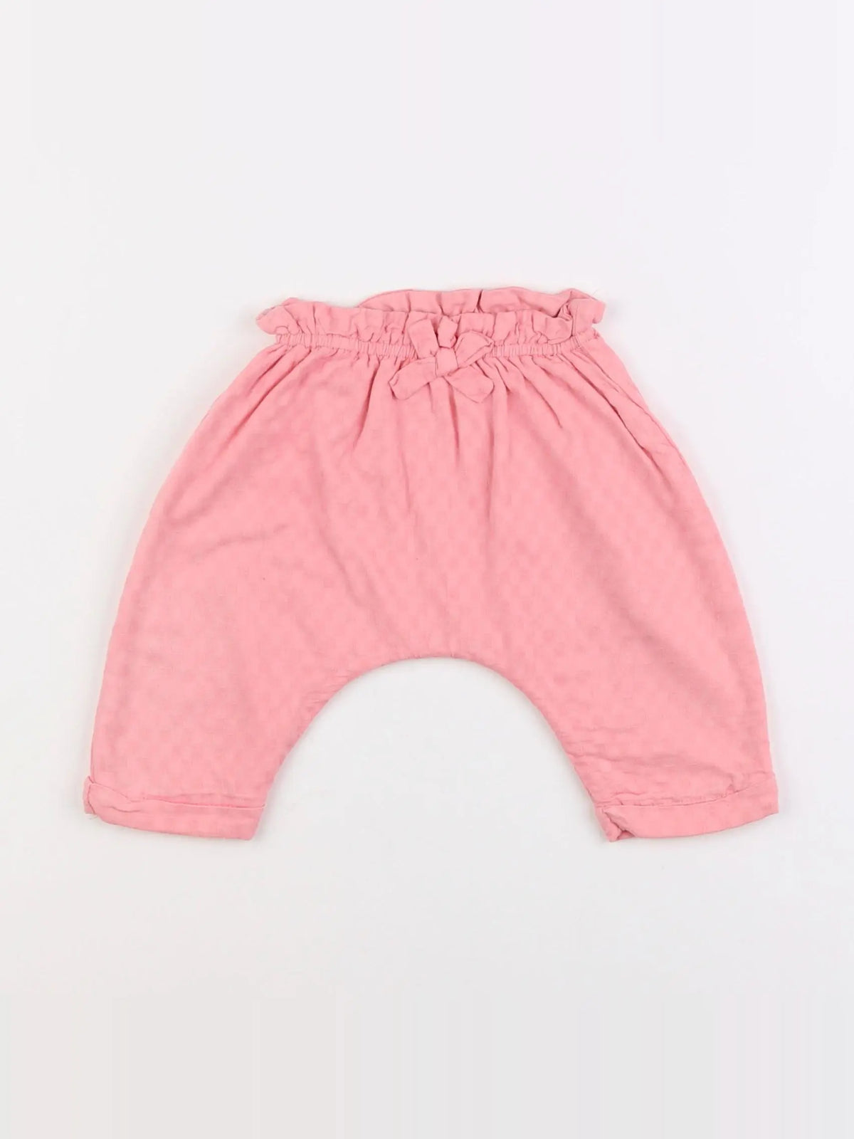 Natalys - pantalon rose - 3 mois