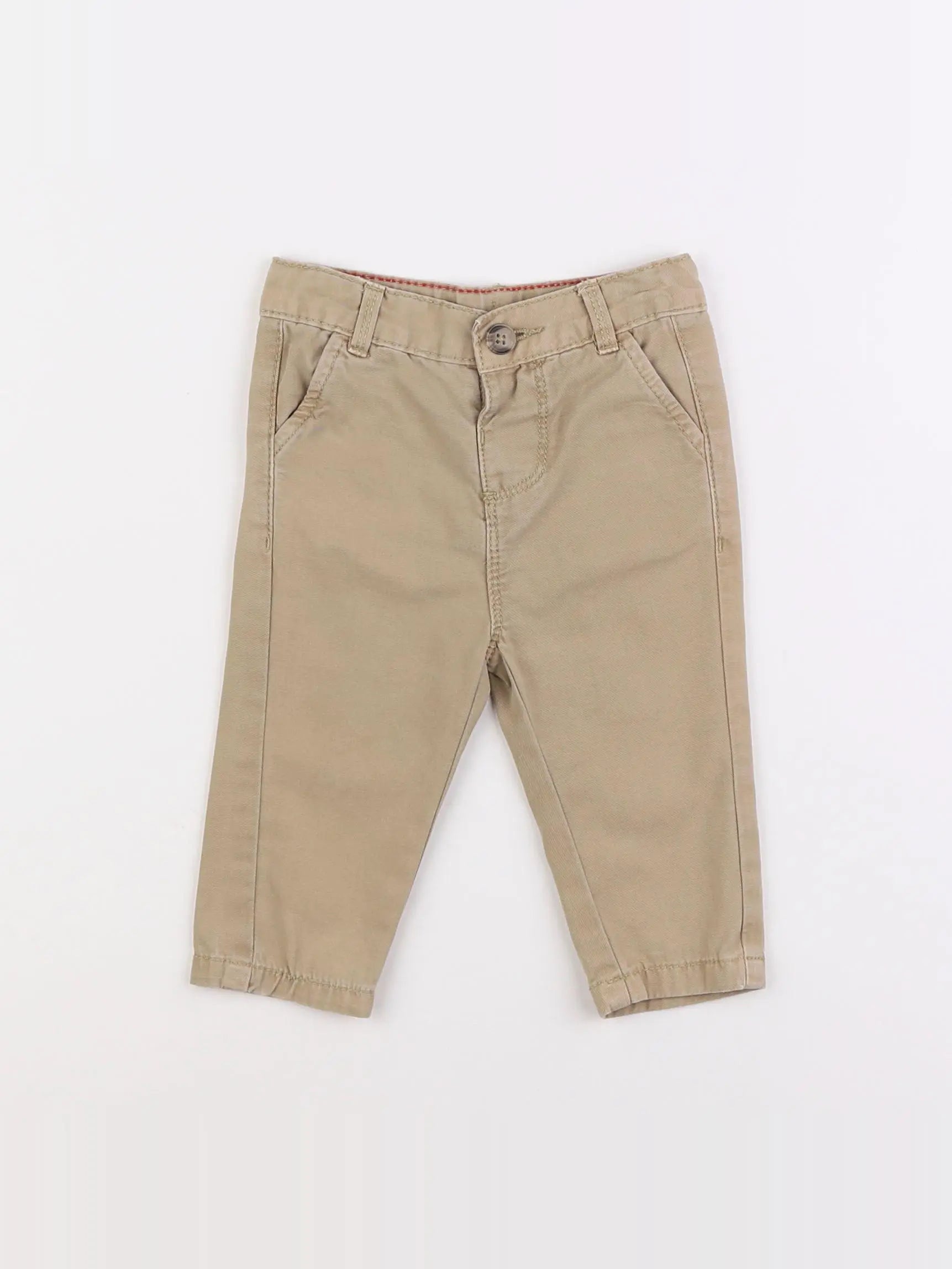 Tape à l'oeil - pantalon beige - 6 mois