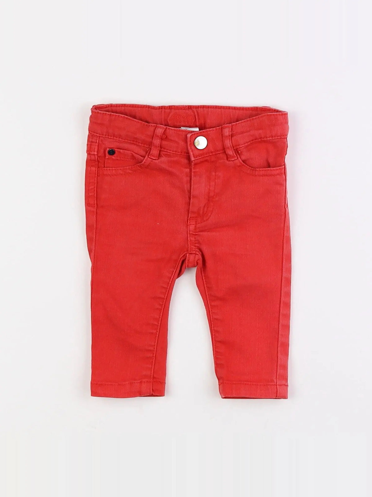 Jacadi - pantalon rouge - 6 mois