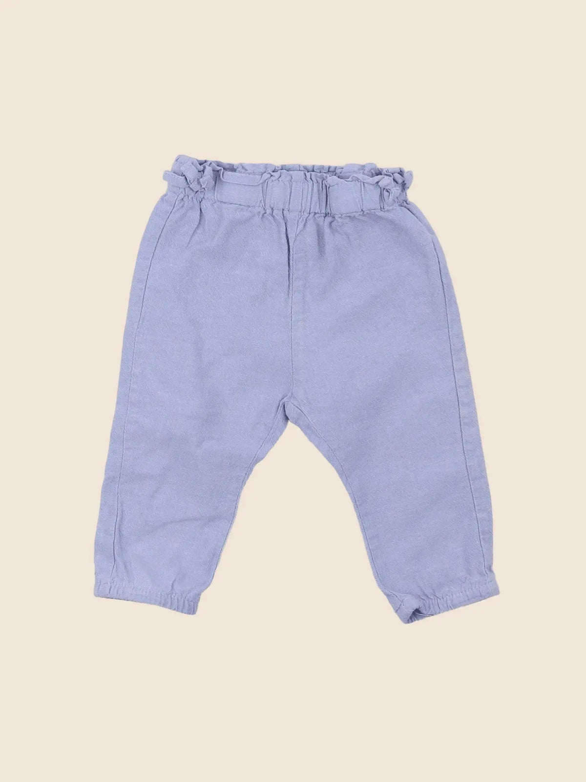 Vertbaudet - pantalon bleu - 6 mois